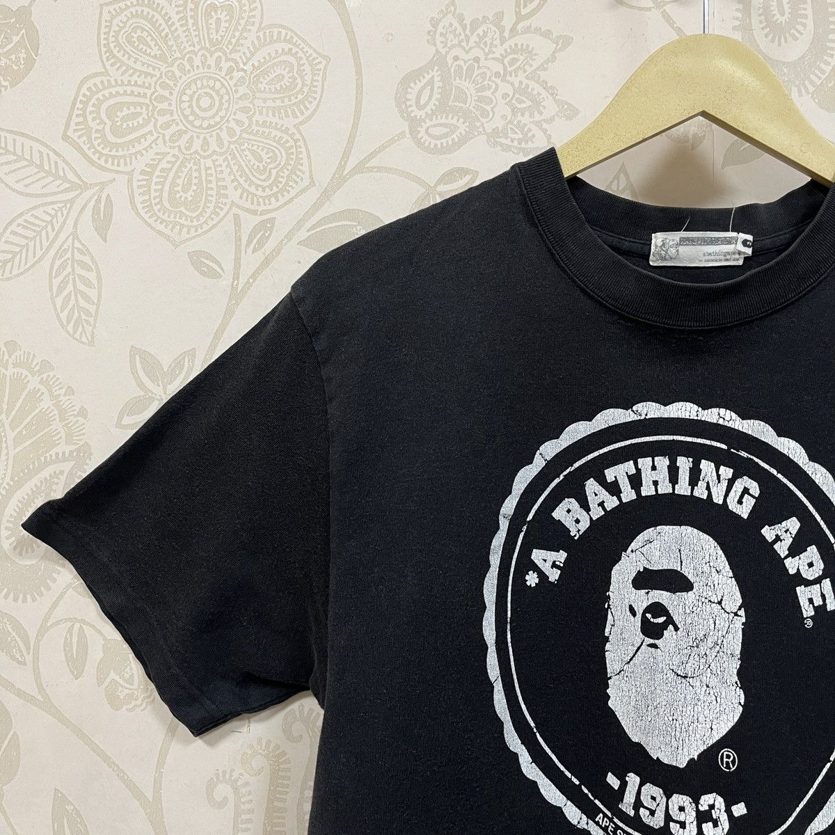 Bape Vintage BAPE Big Logo Nigo The Bathing Ape Japan TShirt Size US M / EU 48-50 / 2 - 6 Thumbnail