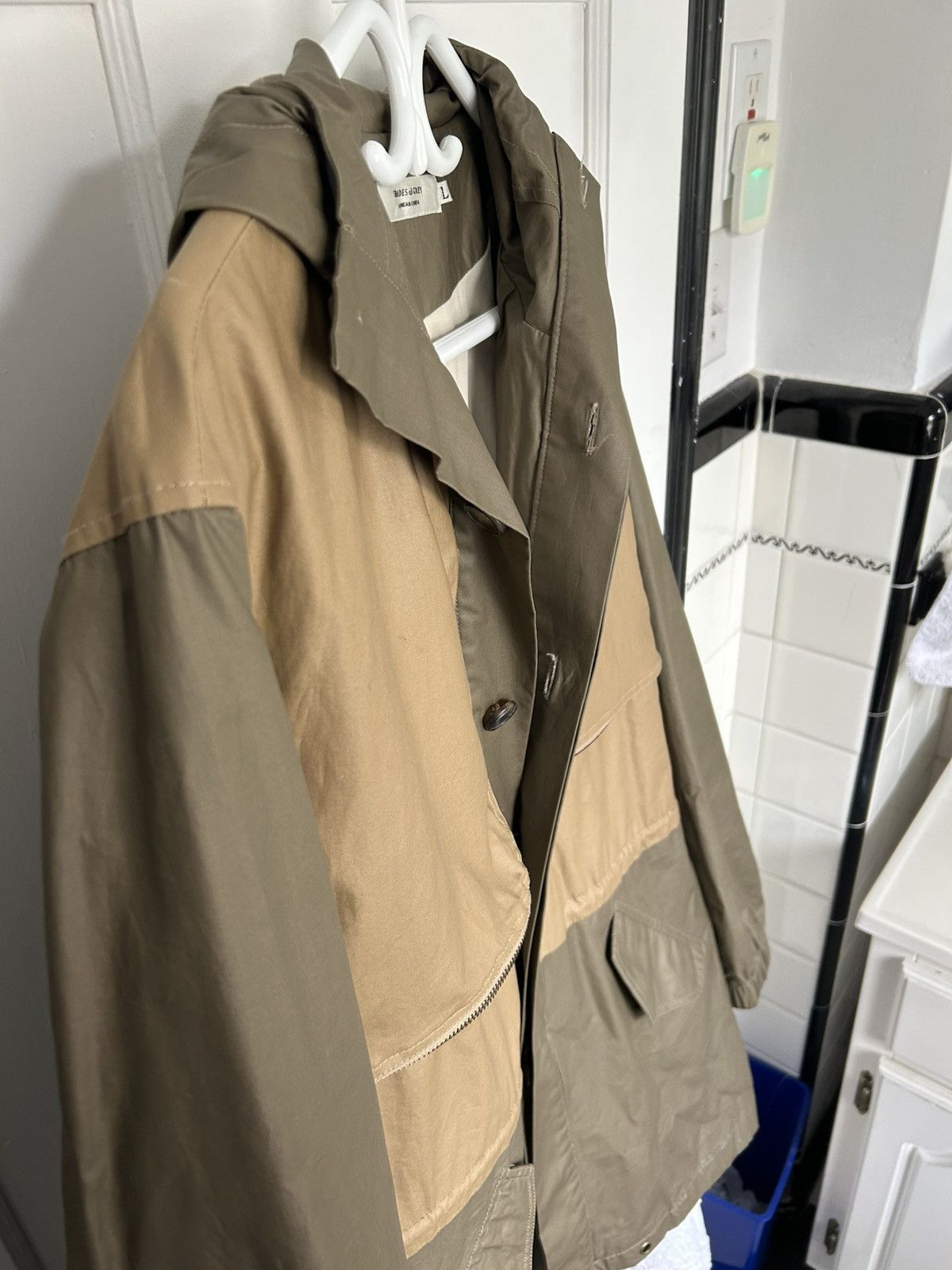 Shades of Grey rain parka