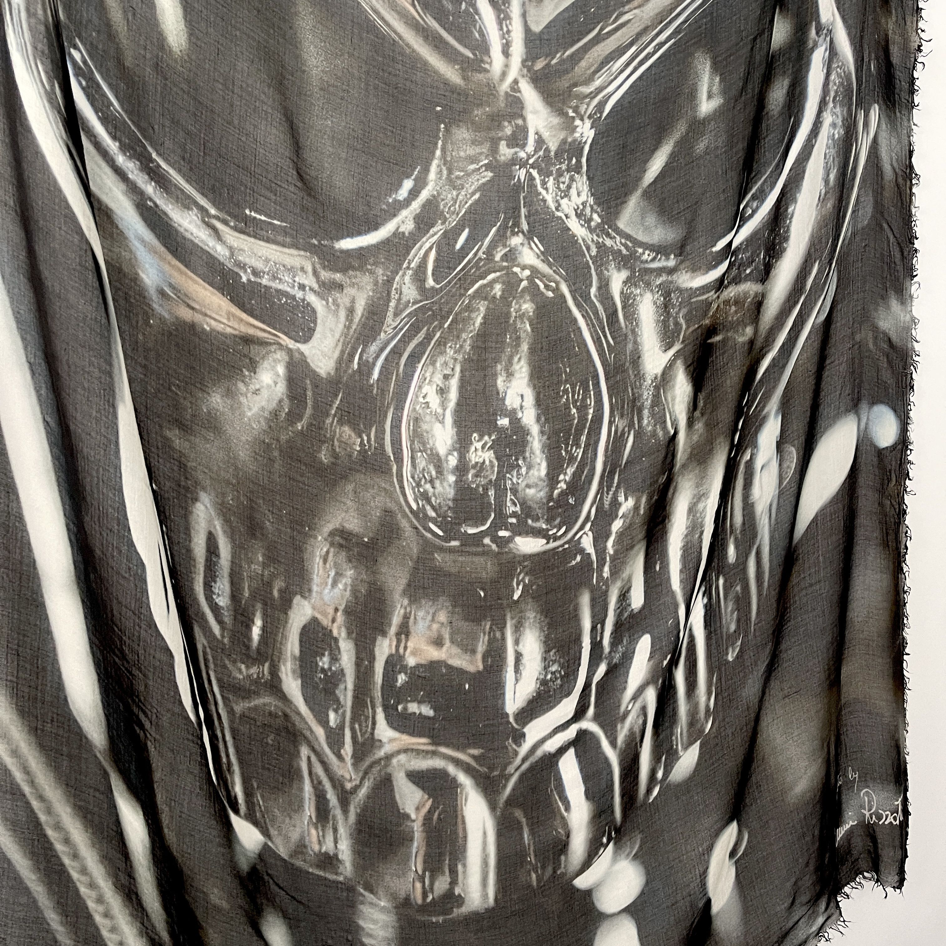 Franco Ferrari FRANCO FERRARI Limited edition by GIANNI RIZZOTTI Scarf Size ONE SIZE - 2 Thumbnail