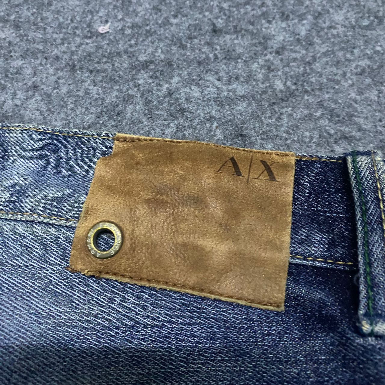 Armani Exchange 💥Best Offer💥Vintage Armani Exchange Selvegde Denim Size US 34 / EU 50 - 17 Thumbnail