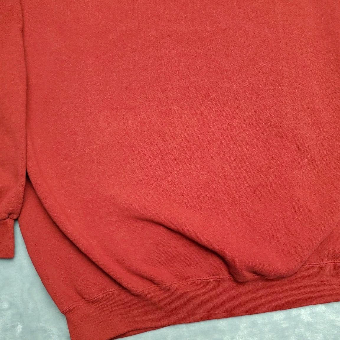Vintage VTG Camp David Sweatshirt XL Truman Library Oversize Crewneck Y2K 90s Pullover Mens Red Cotton Blend Fleece Solid Crew Neck Vintage Size US XL / EU 56 / 4 - 2 Thumbnail