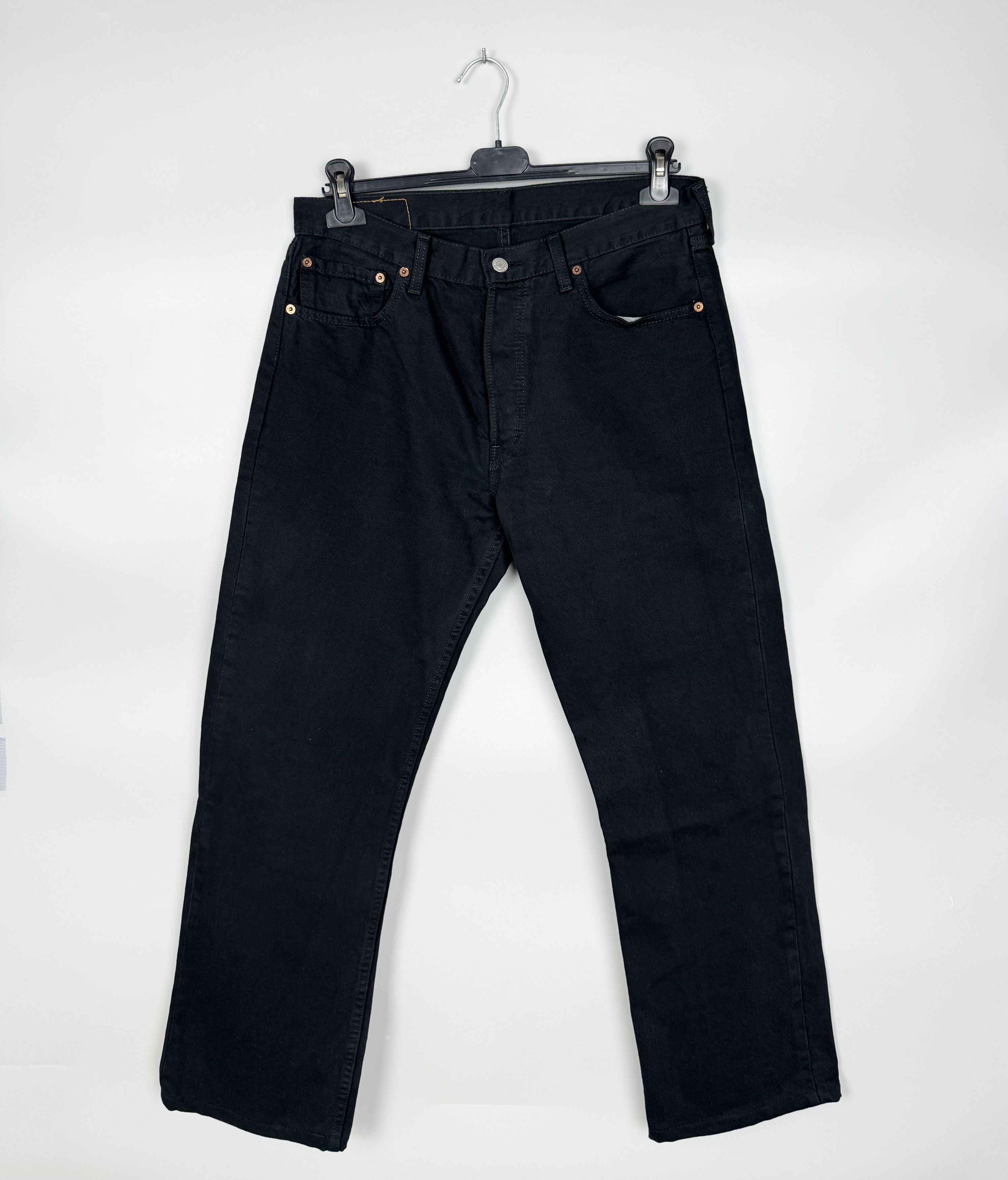 Levi's Levi's 501 Vintage Denim Black Jeans Pant W34 L32 Size US 34 / EU 50 - 1 Thumbnail