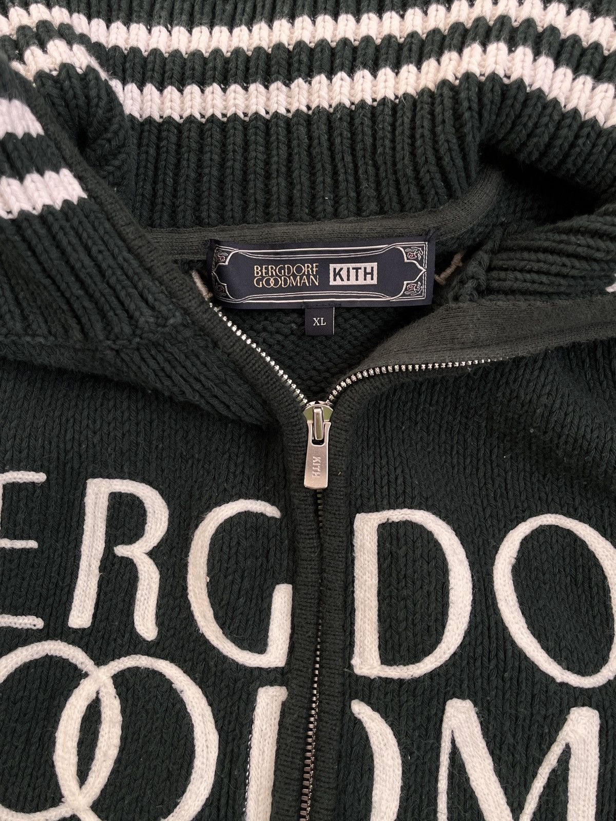 Bergdorf Goodman × Kith Kith Bergdorf Goodman Wool Coaches Jacket Size US XL / EU 56 / 4 - 6 Thumbnail