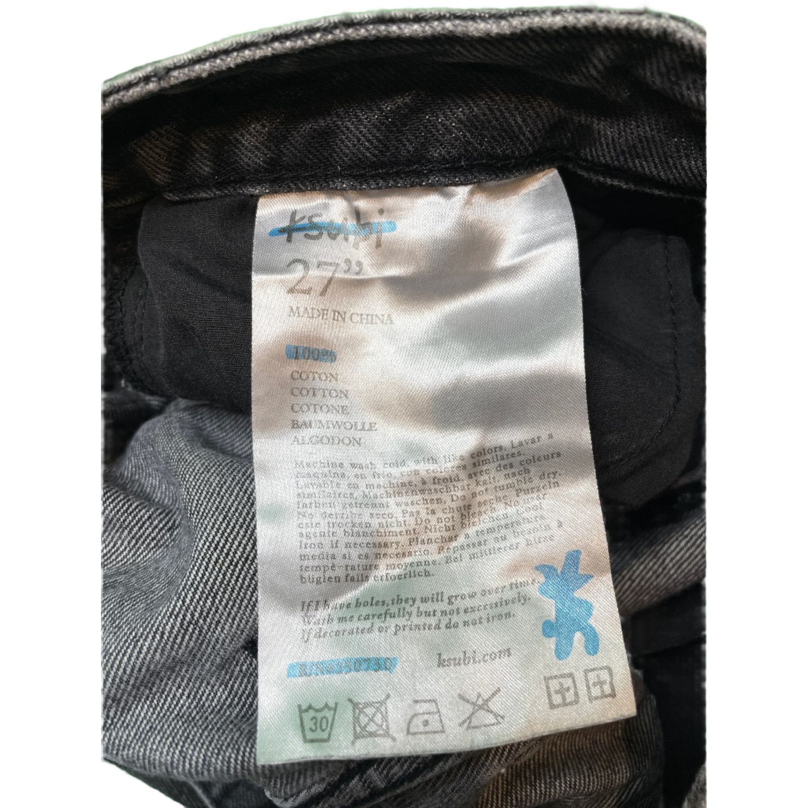 Ksubi Ksubi Black Jeans Size US 27 - 3 Thumbnail