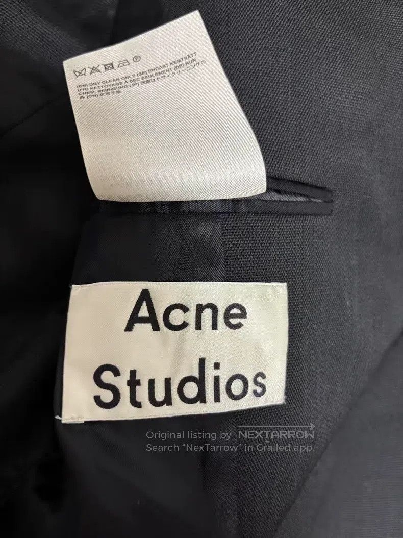Other Acne Studios Black Wool Blazer, Classic Fabric Classic Sty Size XXS / US 00 / IT 34 - 6 Thumbnail