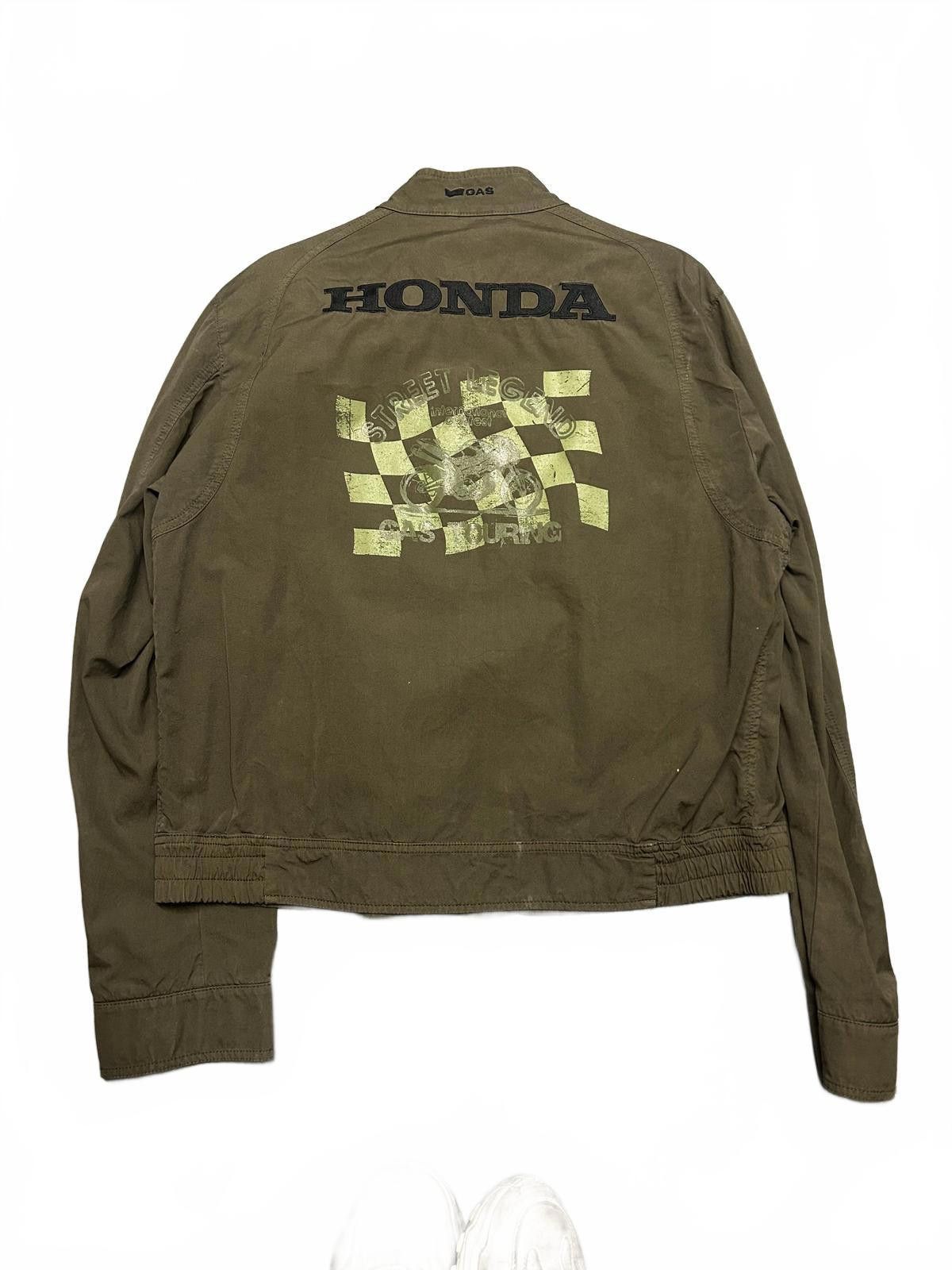 Honda Honda Racing Casual Jacket - Stylish Olive Green Size US XXL / EU 58 / 5 - 7 Thumbnail