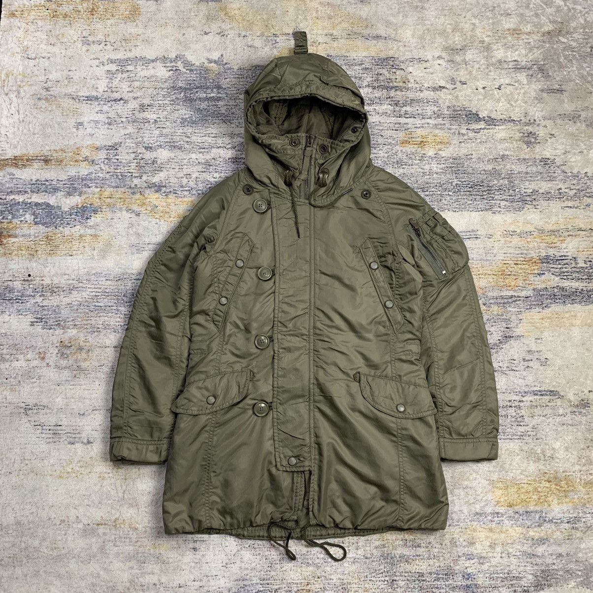 GOA 2000s G.O.A n3-b alien hoodie parka jacket Size US S / EU 44-46 / 1 - 1 Thumbnail