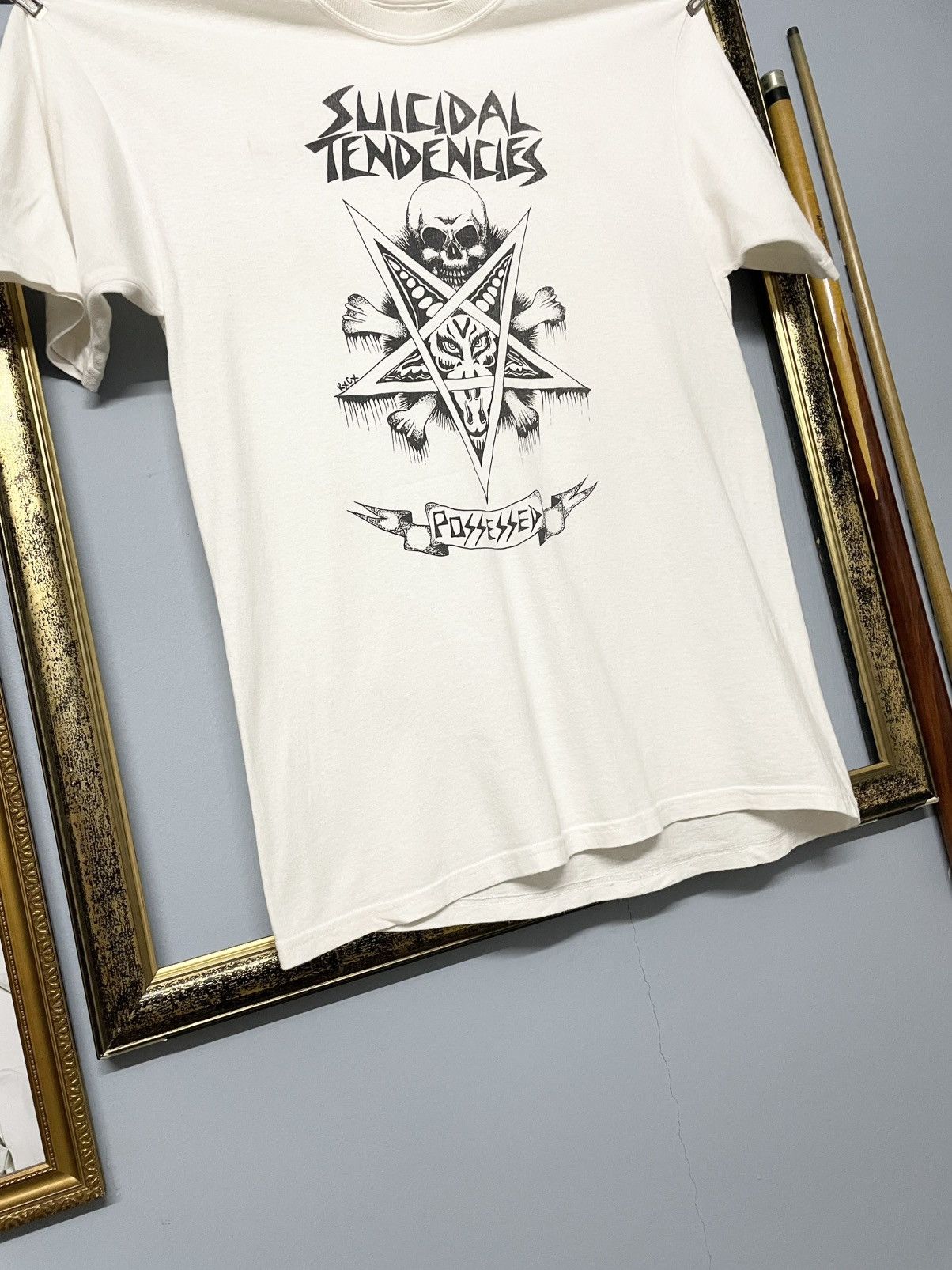 Vintage Vintage 90s Suicidal Tendencies ‘Possessed’ Og Skull Tshirt Size US M / EU 48-50 / 2 - 6 Thumbnail