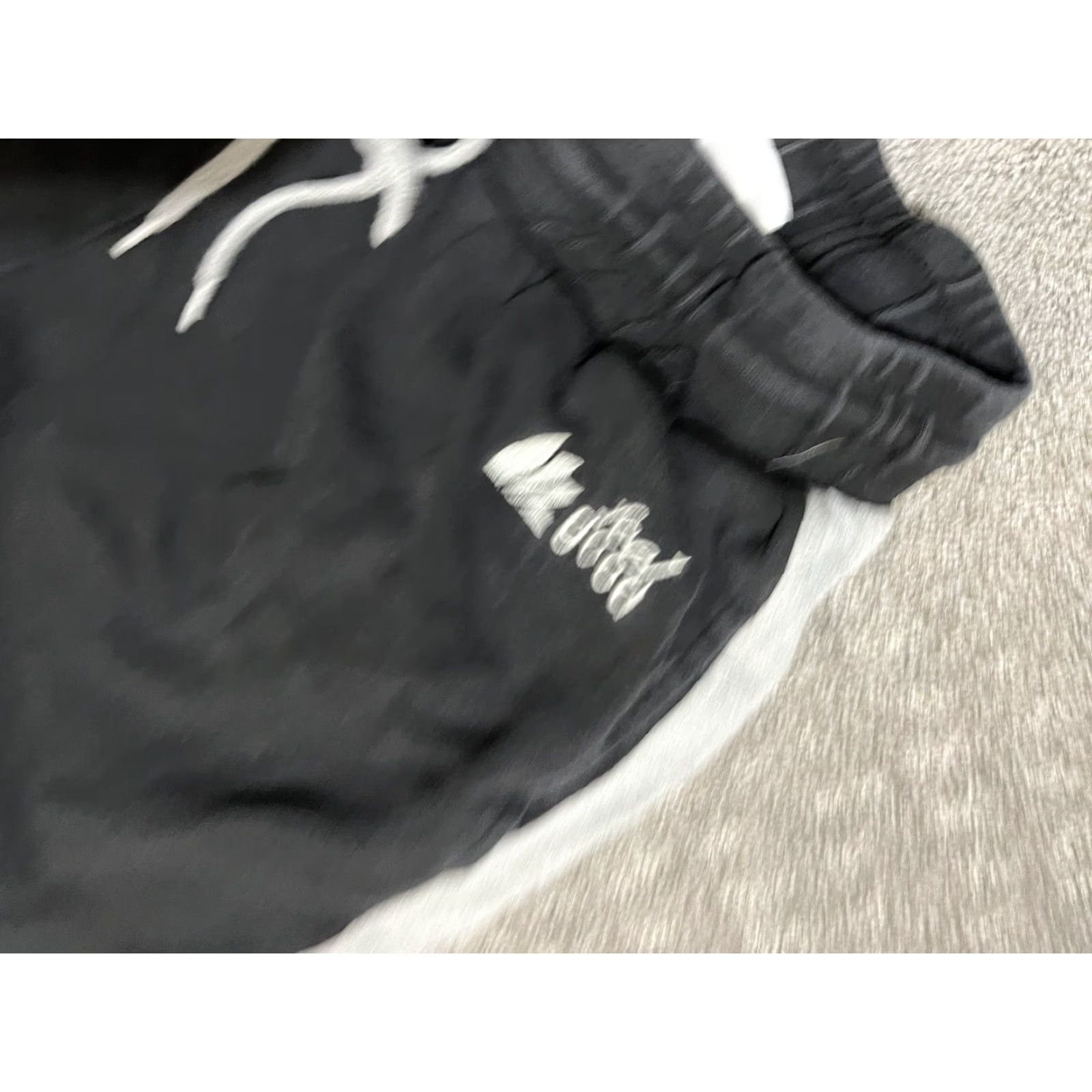 Vintage Feel Good Sweatpants Women L Black Distressed Activewear Size Large Super Soft Modern Fit Size 36" / US 14 / IT 50 - 3 Thumbnail