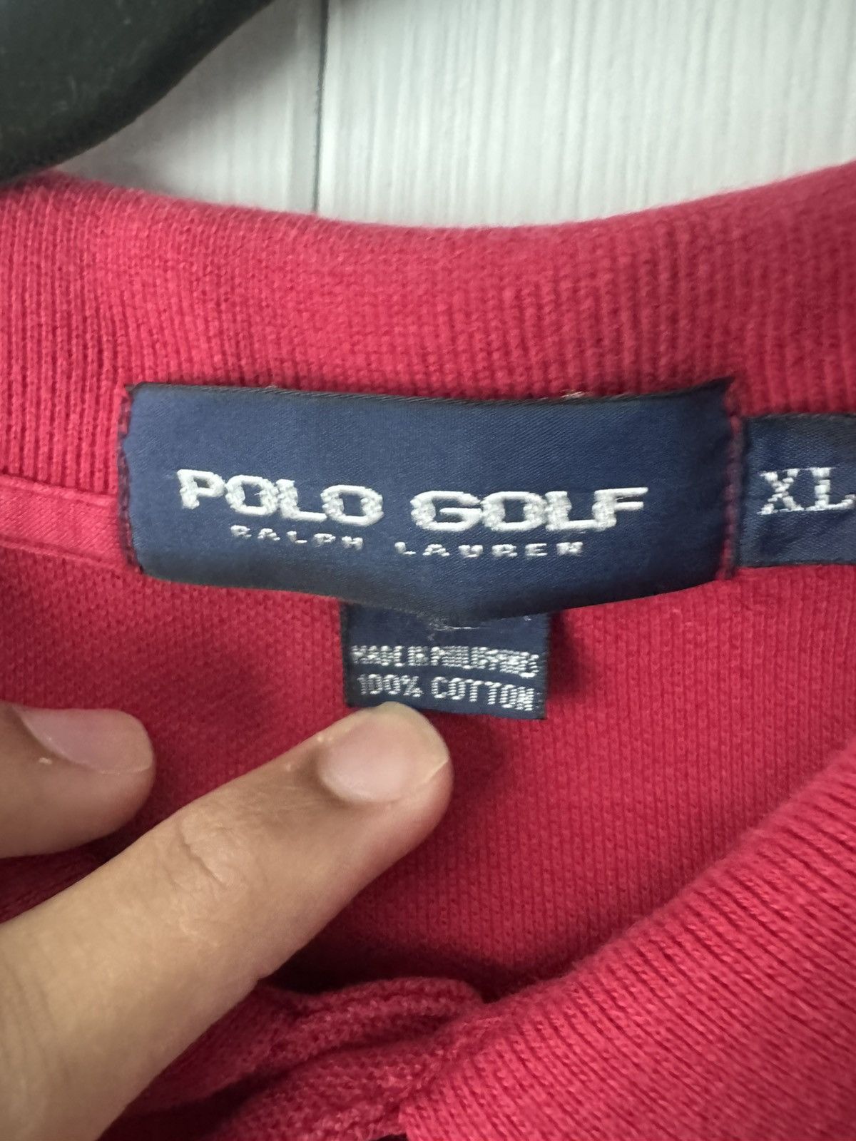 Polo Ralph Lauren Polo Shirt Men’s Ralph Lauren Polo Golf Red XL Cotton Size US XL / EU 56 / 4 - 4 Thumbnail