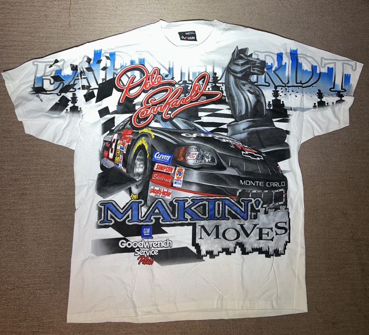 Chase Authentics Dale Ernhardt #3 Vintage All Over Print NASCAR T-shirt Size US L / EU 52-54 / 3 - 1 Thumbnail