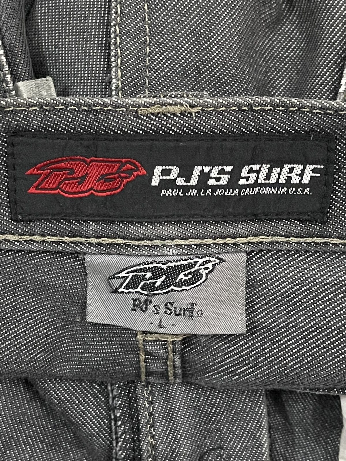 JNCO Vintage Japanese PJ’S Surf Distress Style Baggy Jeans Size US 32 / EU 48 - 10 Thumbnail