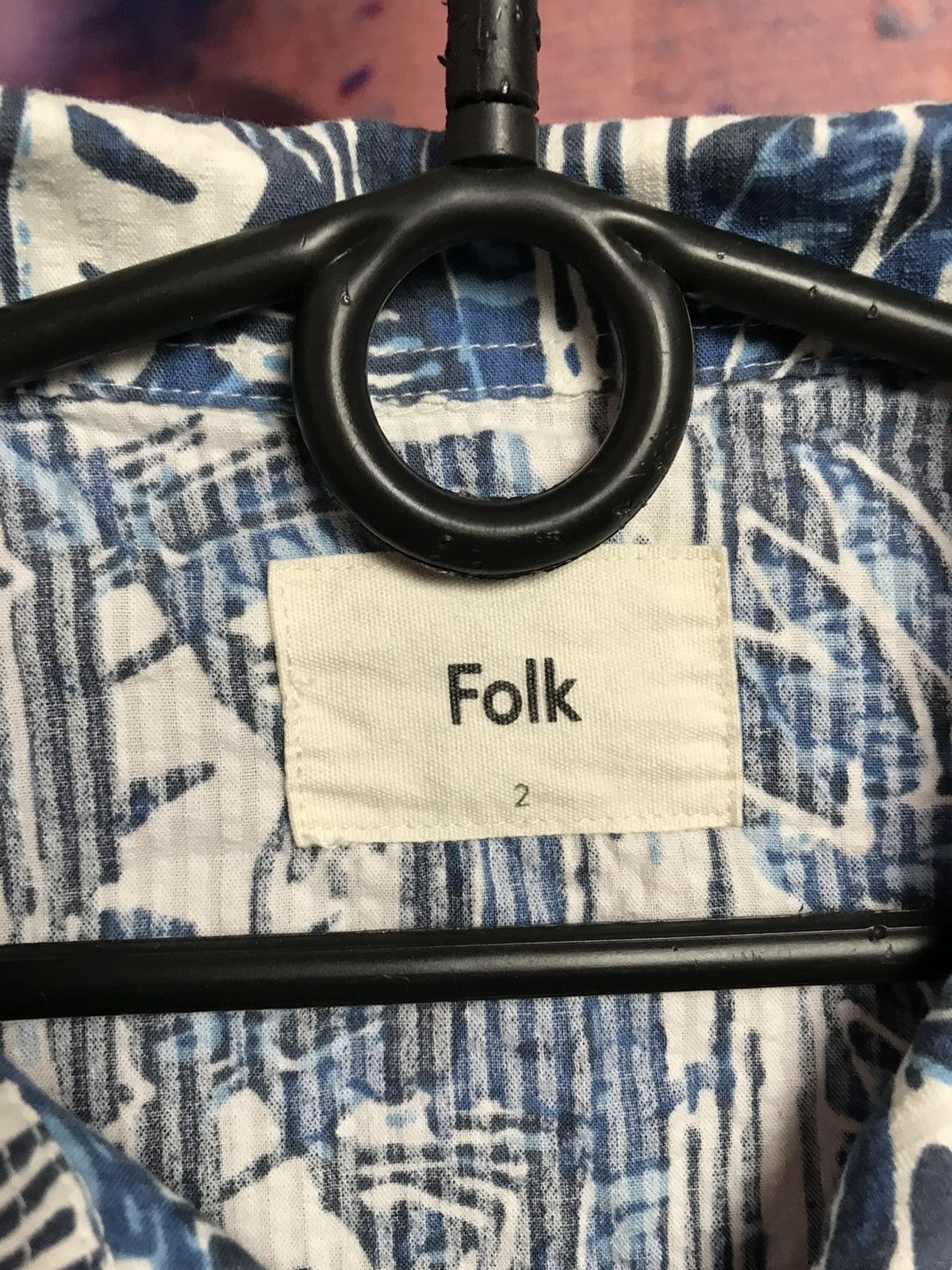 Folk Folk crazy streetwear shirt Size US M / EU 48-50 / 2 - 3 Thumbnail