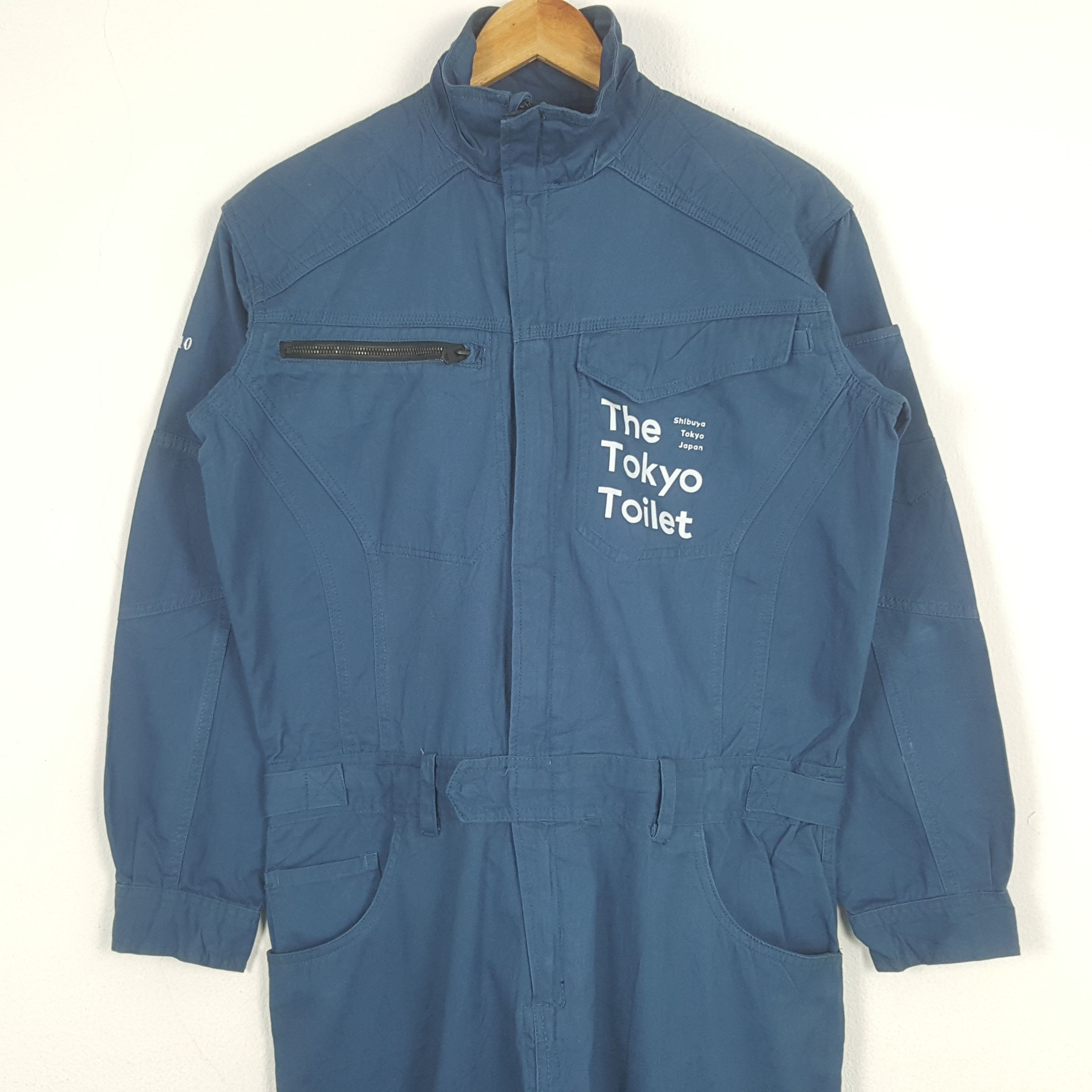 Japanese Brand Vintage The Tokyo Toilet Japanese Brand Coverall Jacket RR17 Size US M / EU 48-50 / 2 - 4 Thumbnail