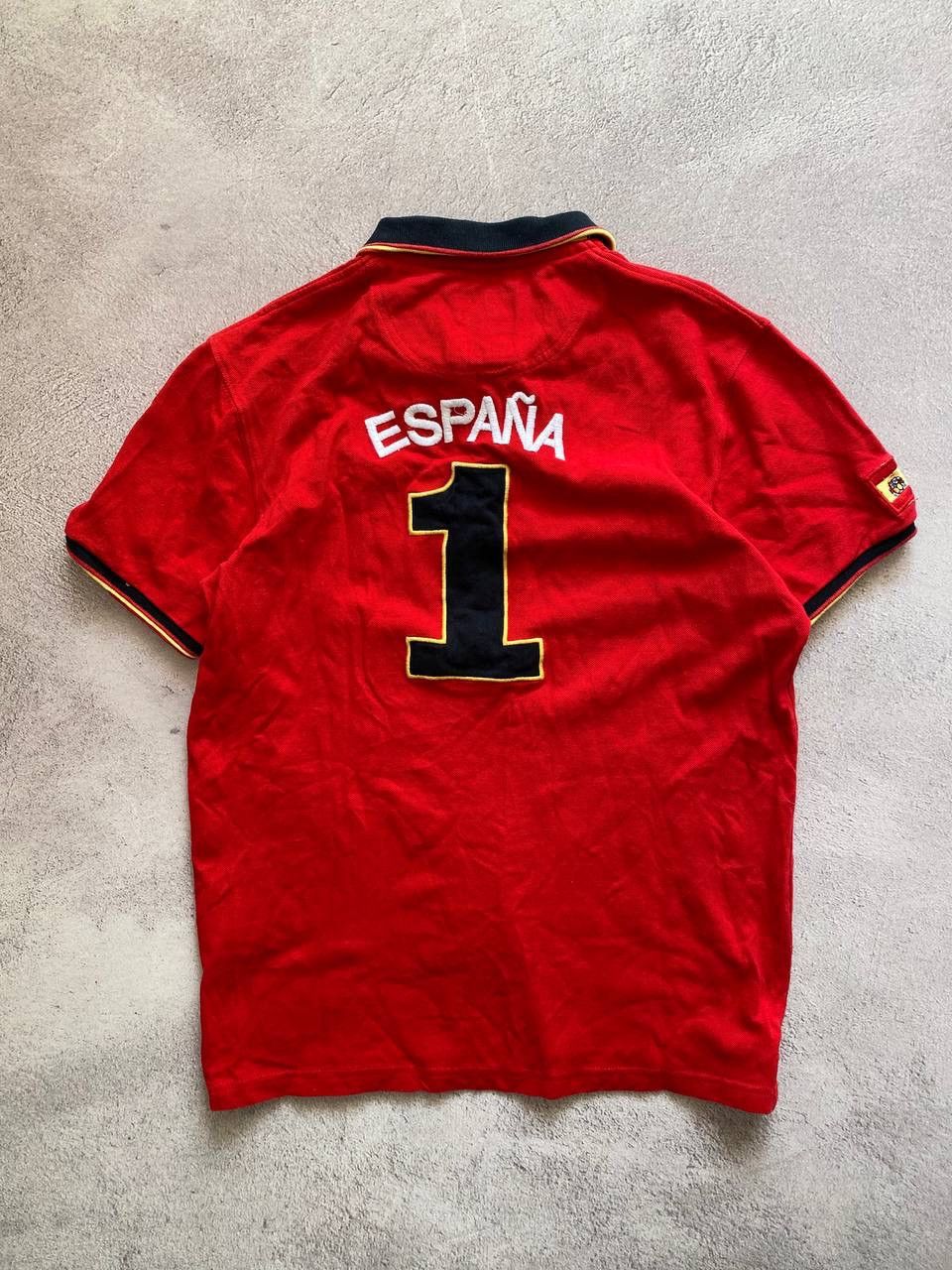 Japanese Brand × Polo Ralph Lauren Polo Ralph Lauren style Spain distressed rugby polo Size US S / EU 44-46 / 1 - 1 Thumbnail