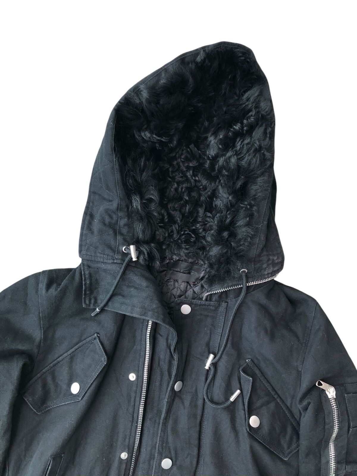 Diesel Black Gold Diesel Black Gold fur hoodie jacket Size US M / EU 48-50 / 2 - 16 Thumbnail