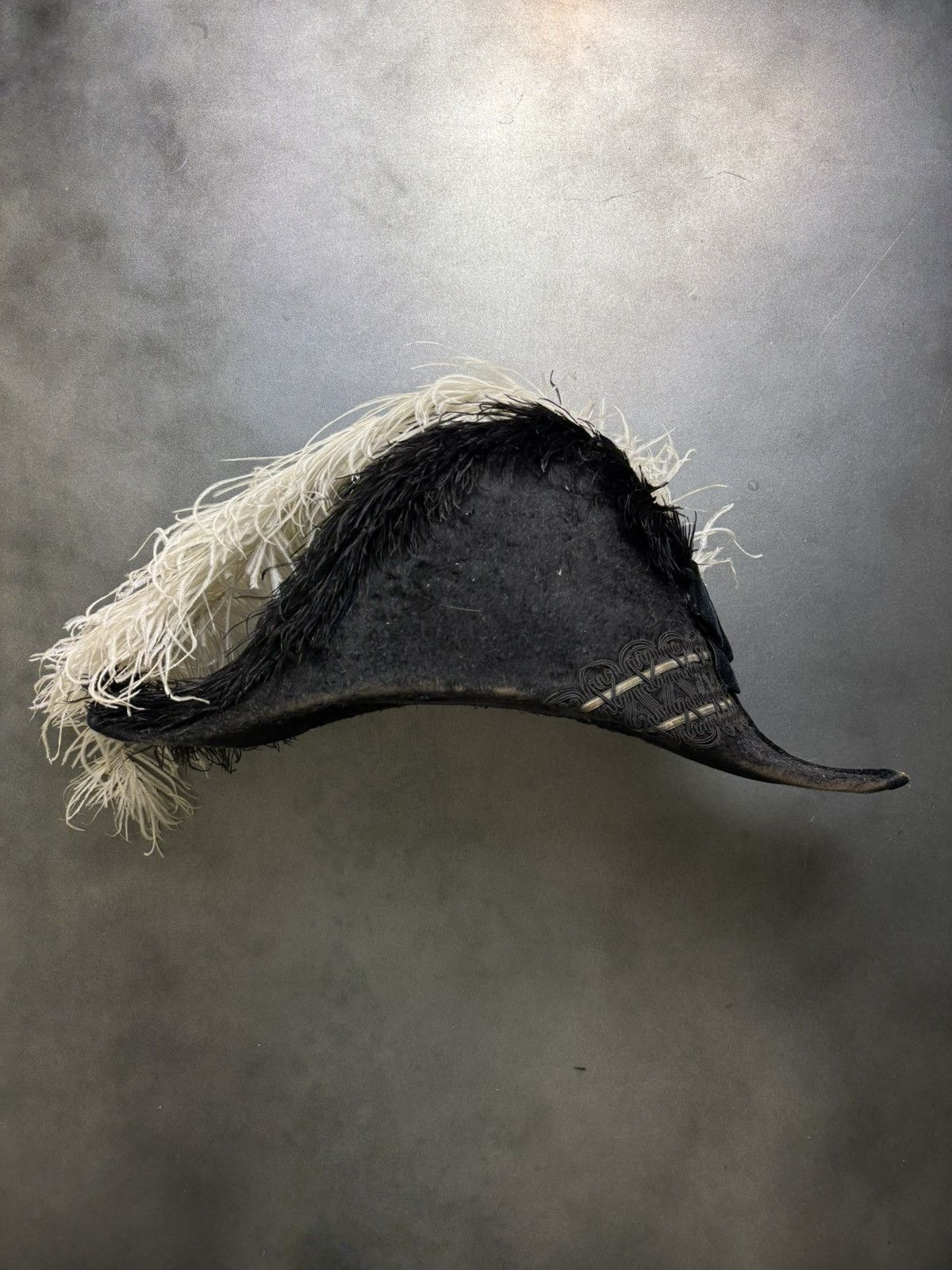 Mason's Antique Knights Templar Commander Hat Beaver Fur Ostrich Size ONE SIZE - 6 Thumbnail
