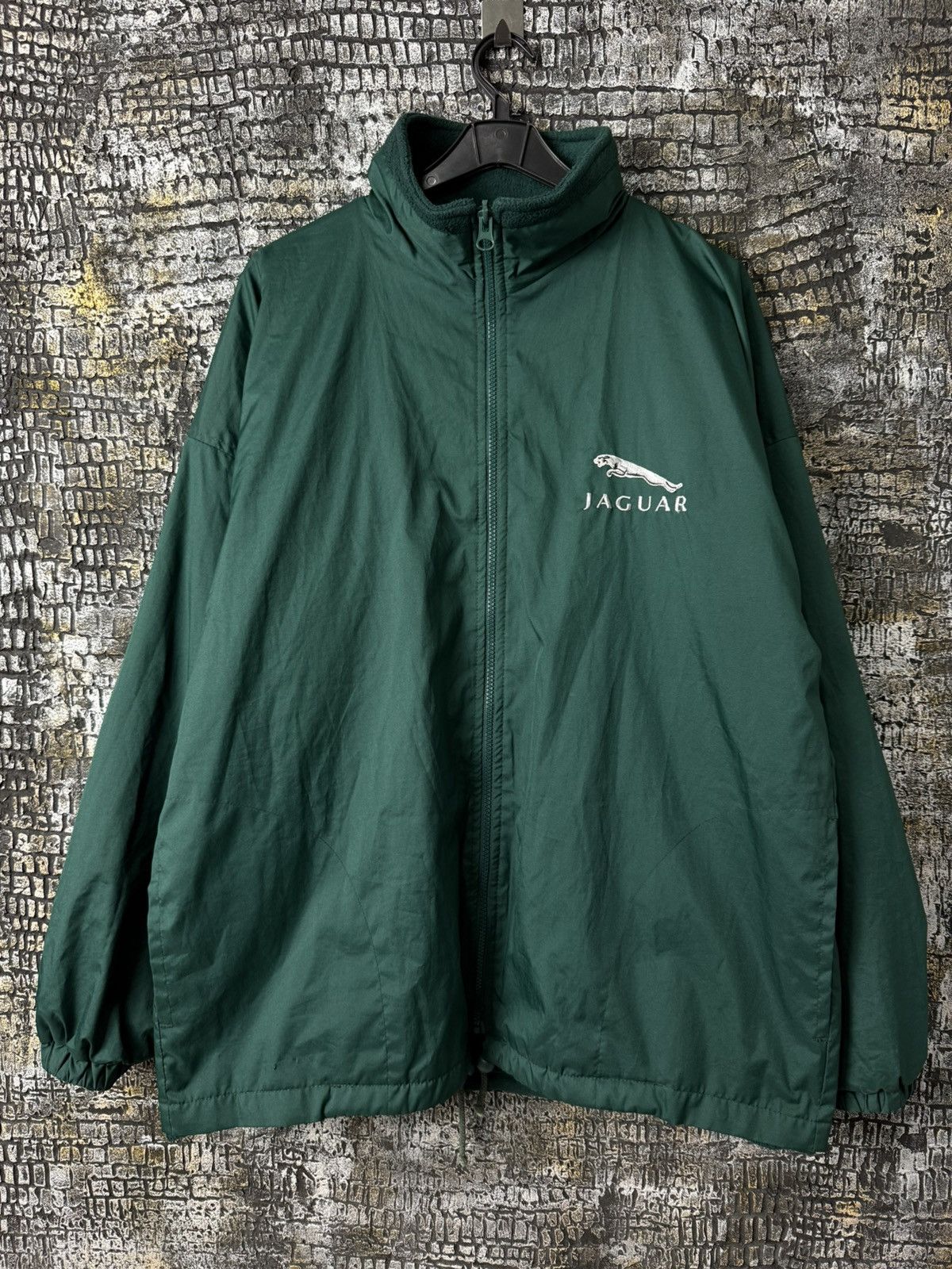 Formula 1 Vintage Jaguar F1 Racing 90s Nylon Jacket Fleece Y2K Size US M / EU 48-50 / 2 - 3 Thumbnail