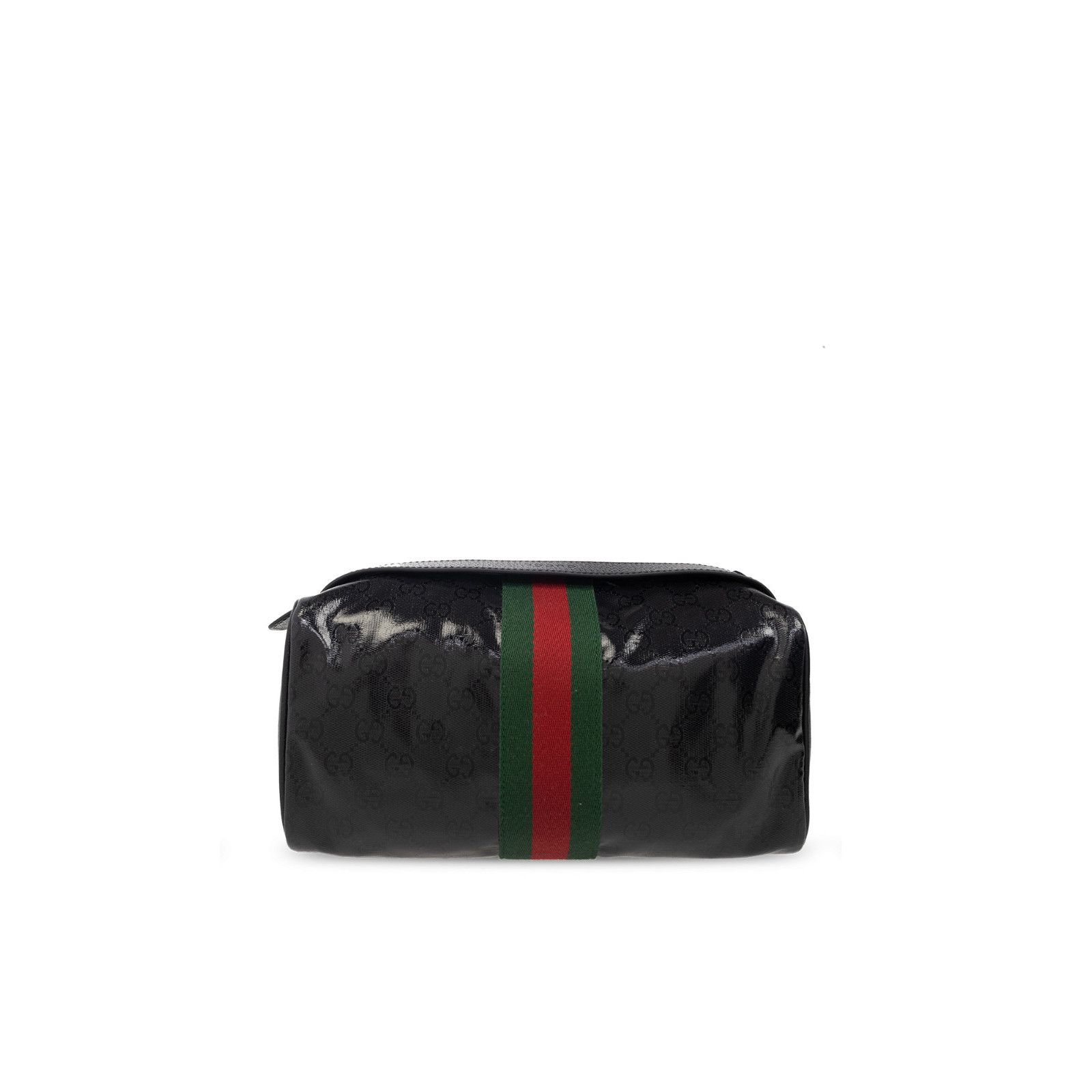 Gucci GUCCI Web Stripe Black Ebony Wash Bag New & Authentic Size ONE SIZE - 2 Thumbnail