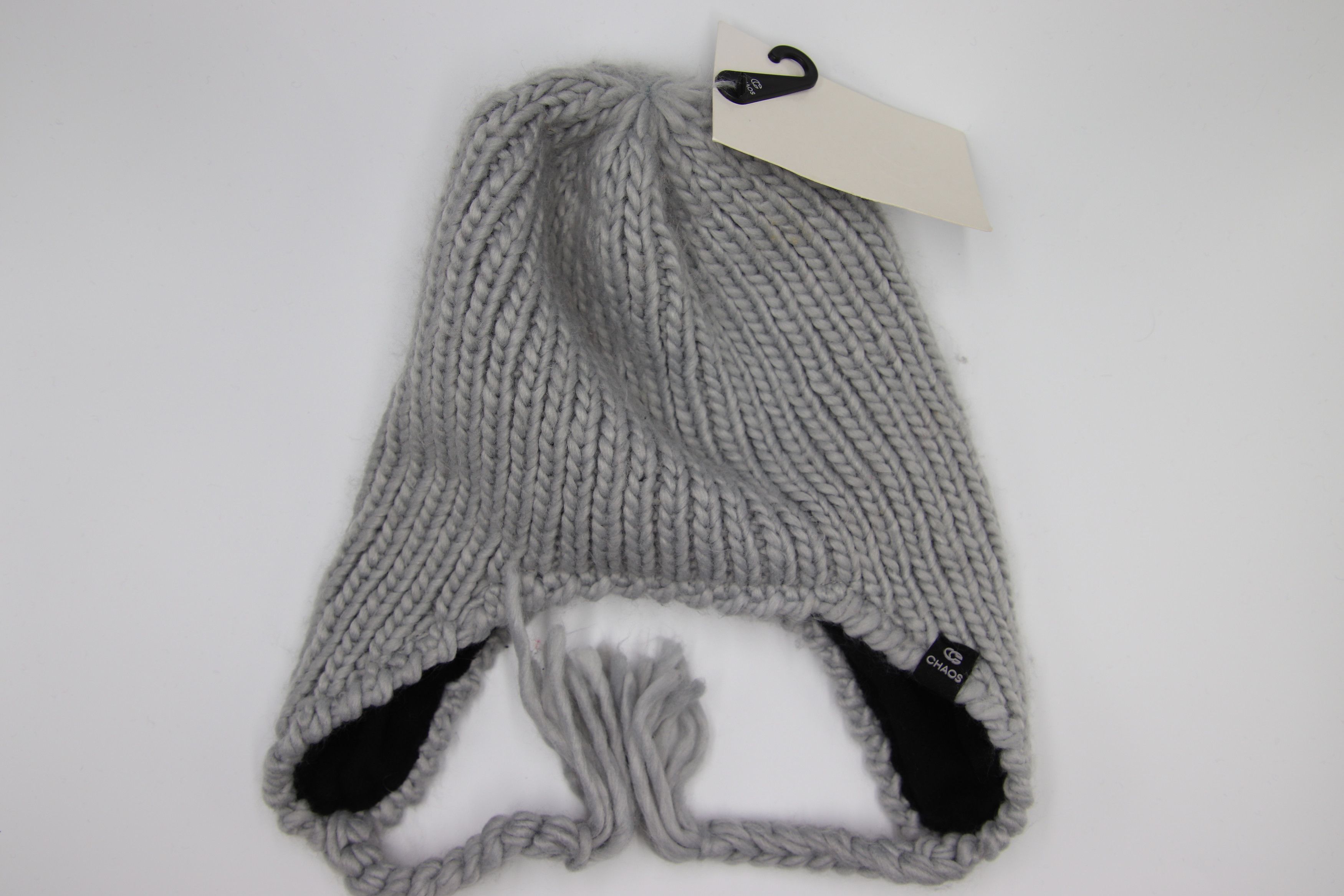 Other Chaos Junior Beanie Grey Size ONE SIZE - 1 Thumbnail