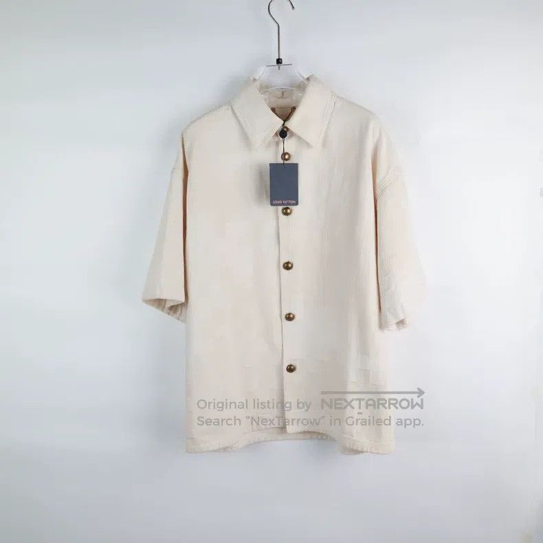 Louis Vuitton Louis Vuitton Fei Dong New Short Sleeve Shirt Size US M / EU 48-50 / 2 - 1 Thumbnail