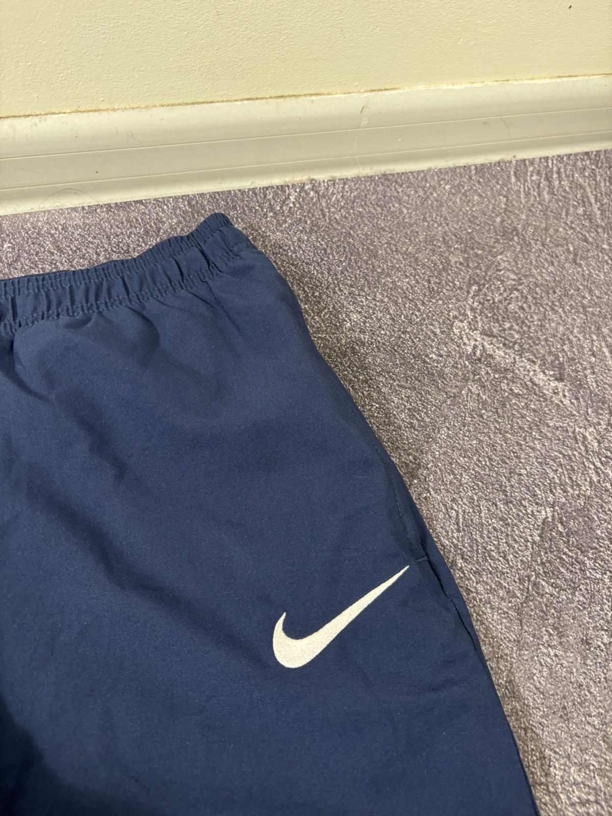 Nike Nike Manchester City Y2K Dri-Fit Navy Blue Hype Track Pants Size US 30 / EU 46 - 10 Thumbnail