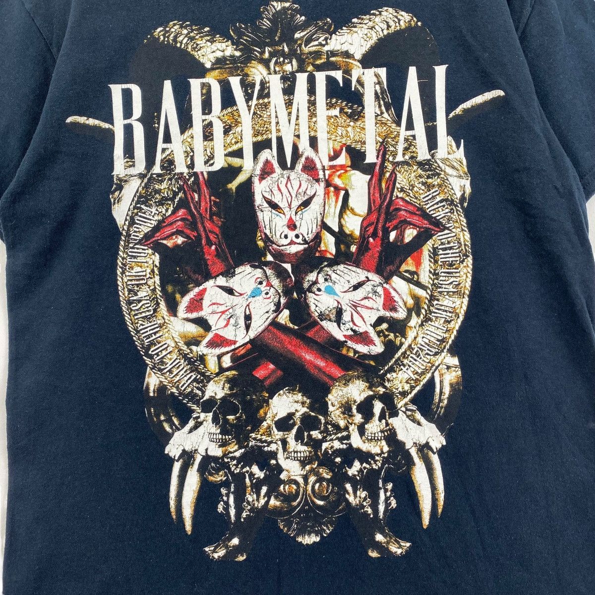 Band Tees BABYMETAL Japanese Hardcore Band Tee Shirt Medium Size Size US M / EU 48-50 / 2 - 2 Thumbnail