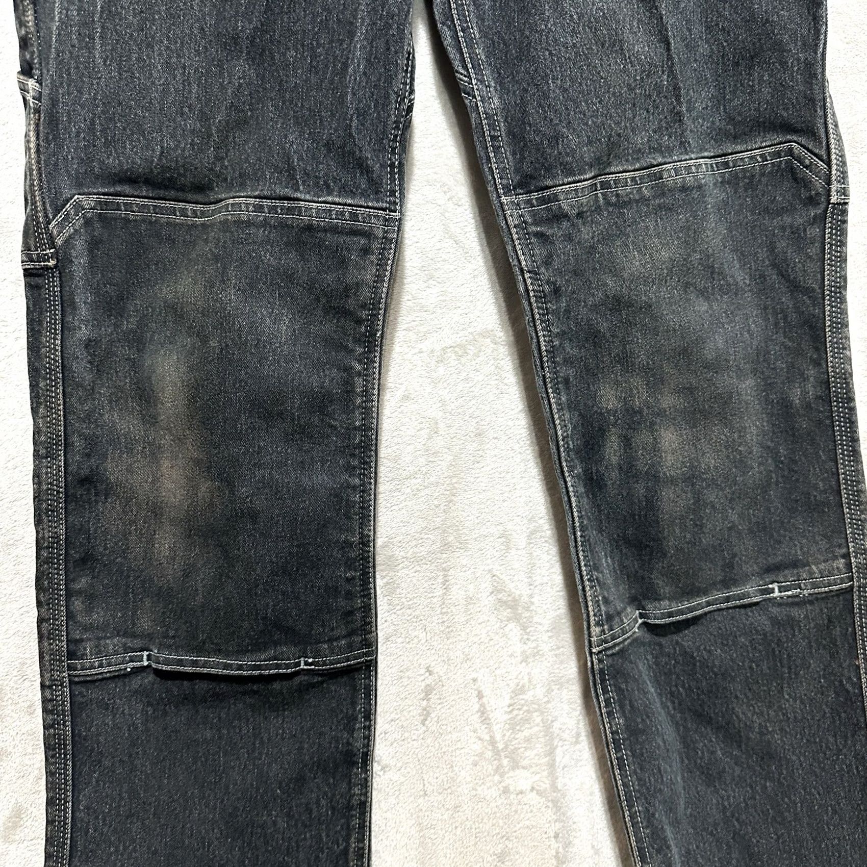 Dickies Dickies 874 Jeans Men 30 Black Double Knee Pockets Denim Relaxed Straight 5-Pocket Stretch Size US 30 / EU 46 - 6 Thumbnail