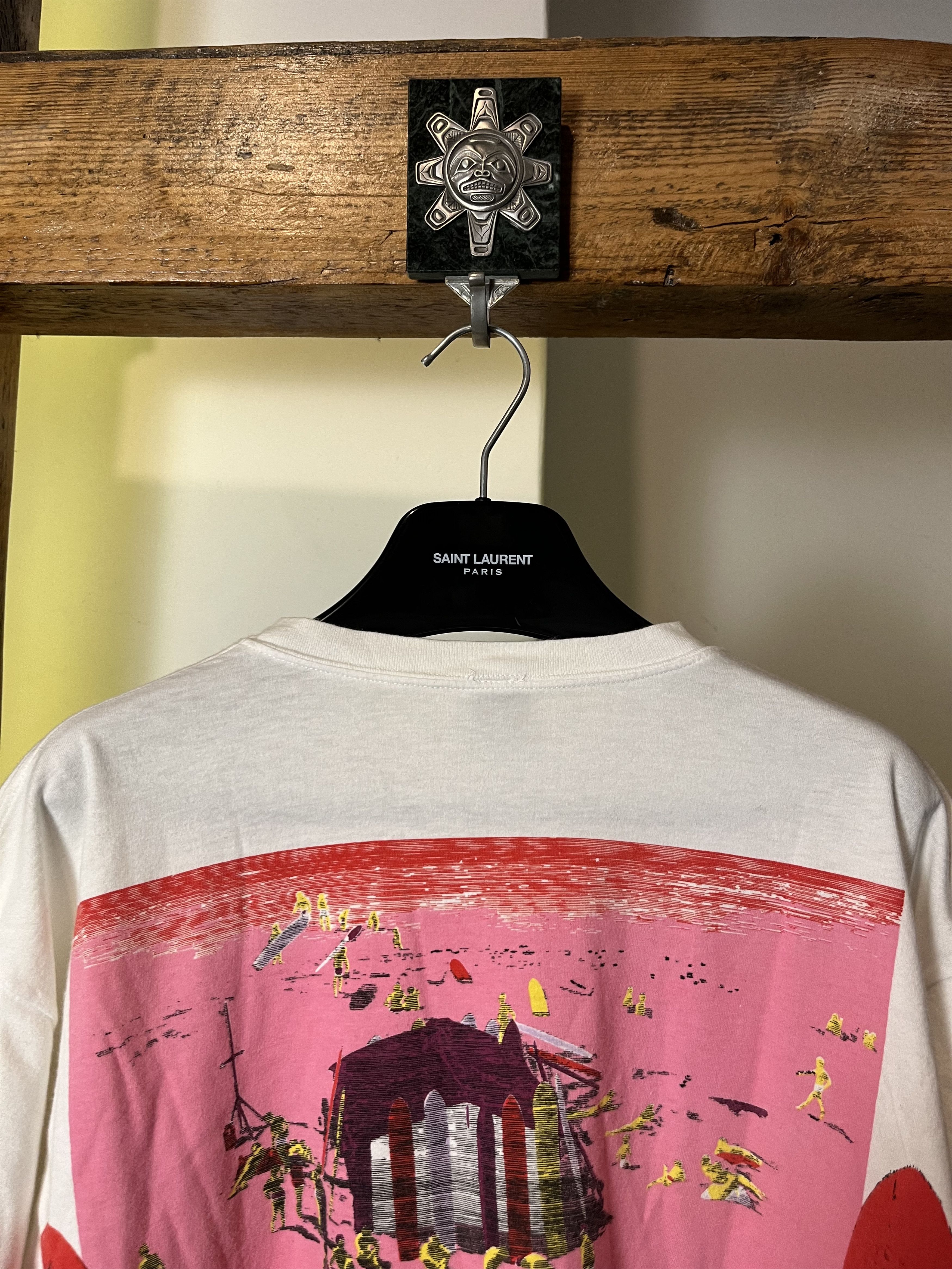 Japanese Brand × Vintage Vintage 90s Surf Havaiian USA Psychodelic Stussy Style Size US M / EU 48-50 / 2 - 7 Thumbnail
