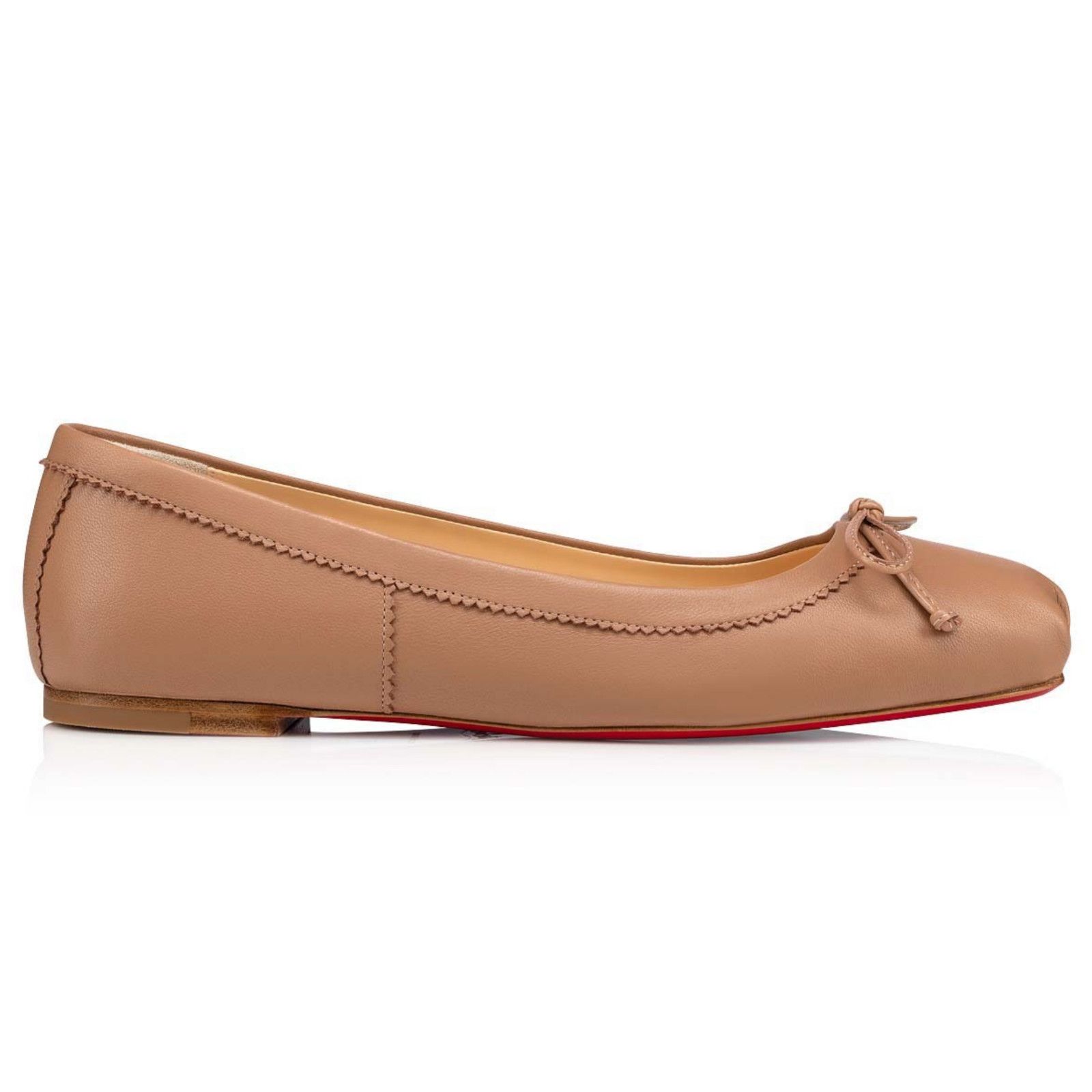 Christian Louboutin Christian Louboutin Mamadrague Flat Nude Blush Beige Size US 11.5 / IT 41.5 - 12 Thumbnail
