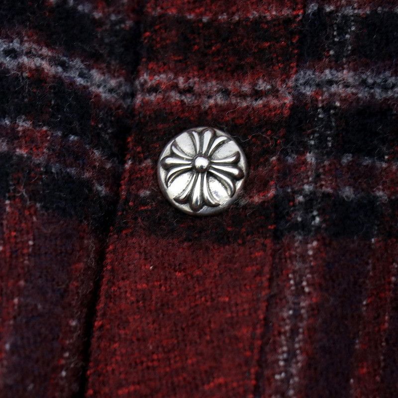 Chrome Hearts Chrome Hearts Checkered Button Up Size US L / EU 52-54 / 3 - 3 Thumbnail