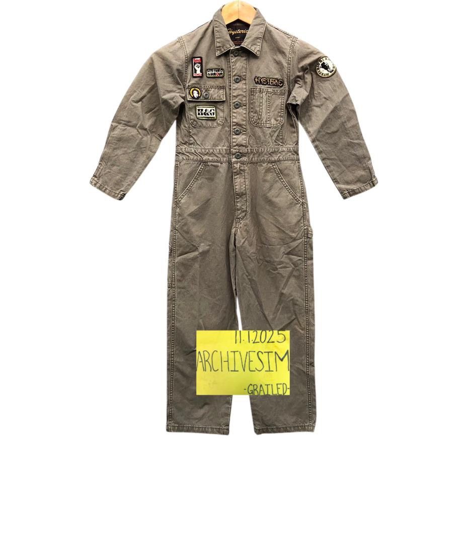 Hysteric Glamour Hysteric Glamour Patches Coverall Size US 26 / EU 42 - 2 Thumbnail