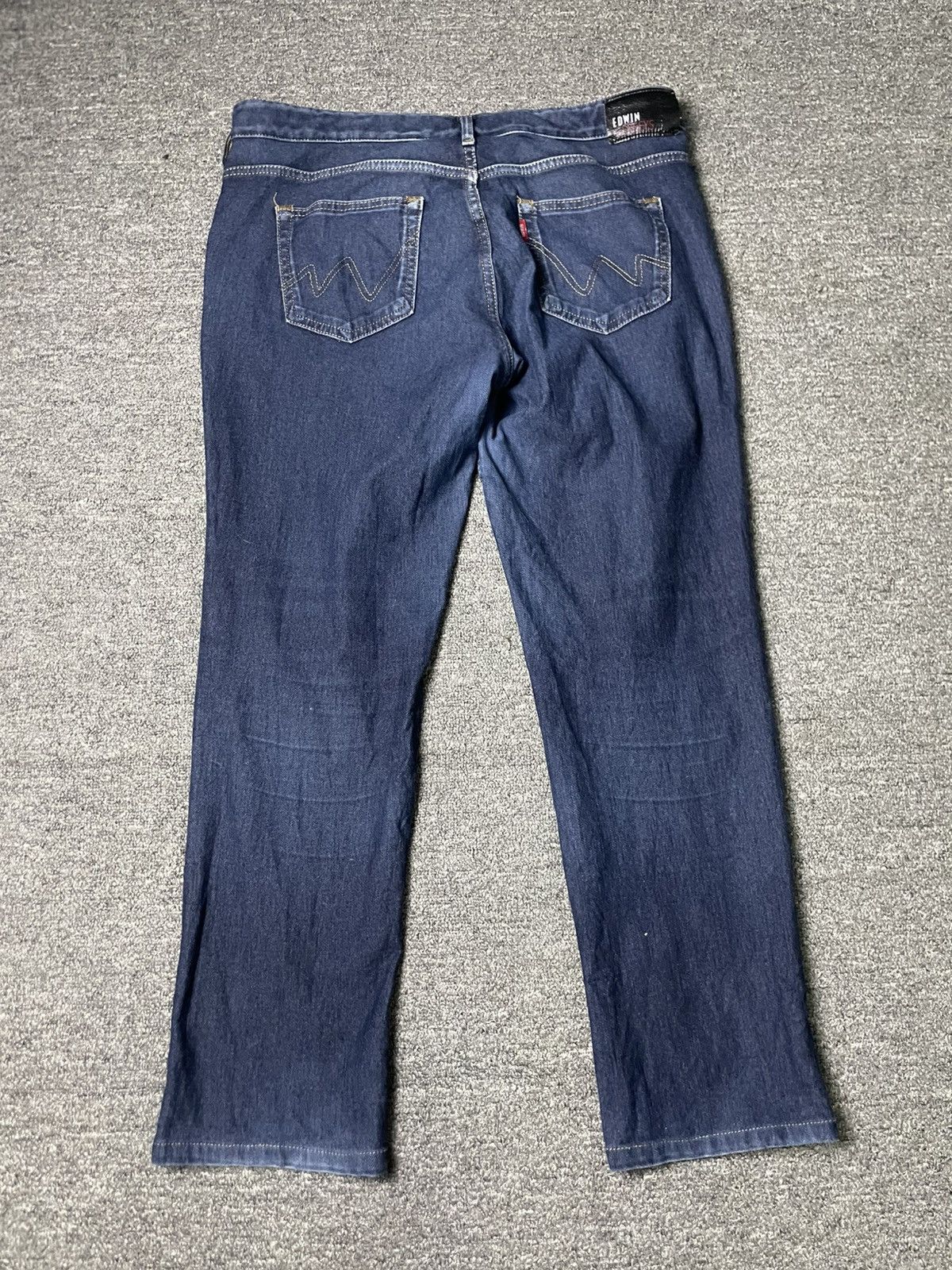 Edwin × Japanese Brand × Vintage Vintage EDWIN Straight Cut Jeans (83) Size US 34 / EU 50 - 10 Thumbnail