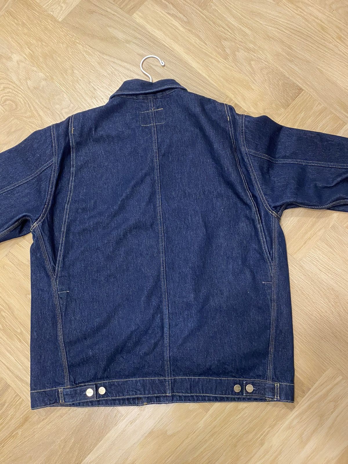 Carhartt Wip Carhartt WIP Nash Jacket ‘Smith’ Denim Blue Rinsed Size US M / EU 48-50 / 2 - 2 Thumbnail