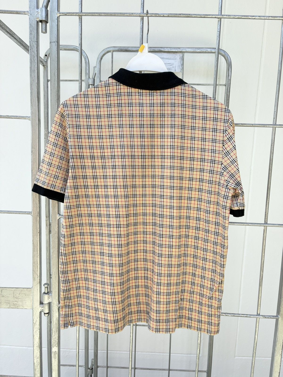 Burberry Burberry vintage nova check polo shirt Size M / US 6-8 / IT 42-44 - 7 Thumbnail