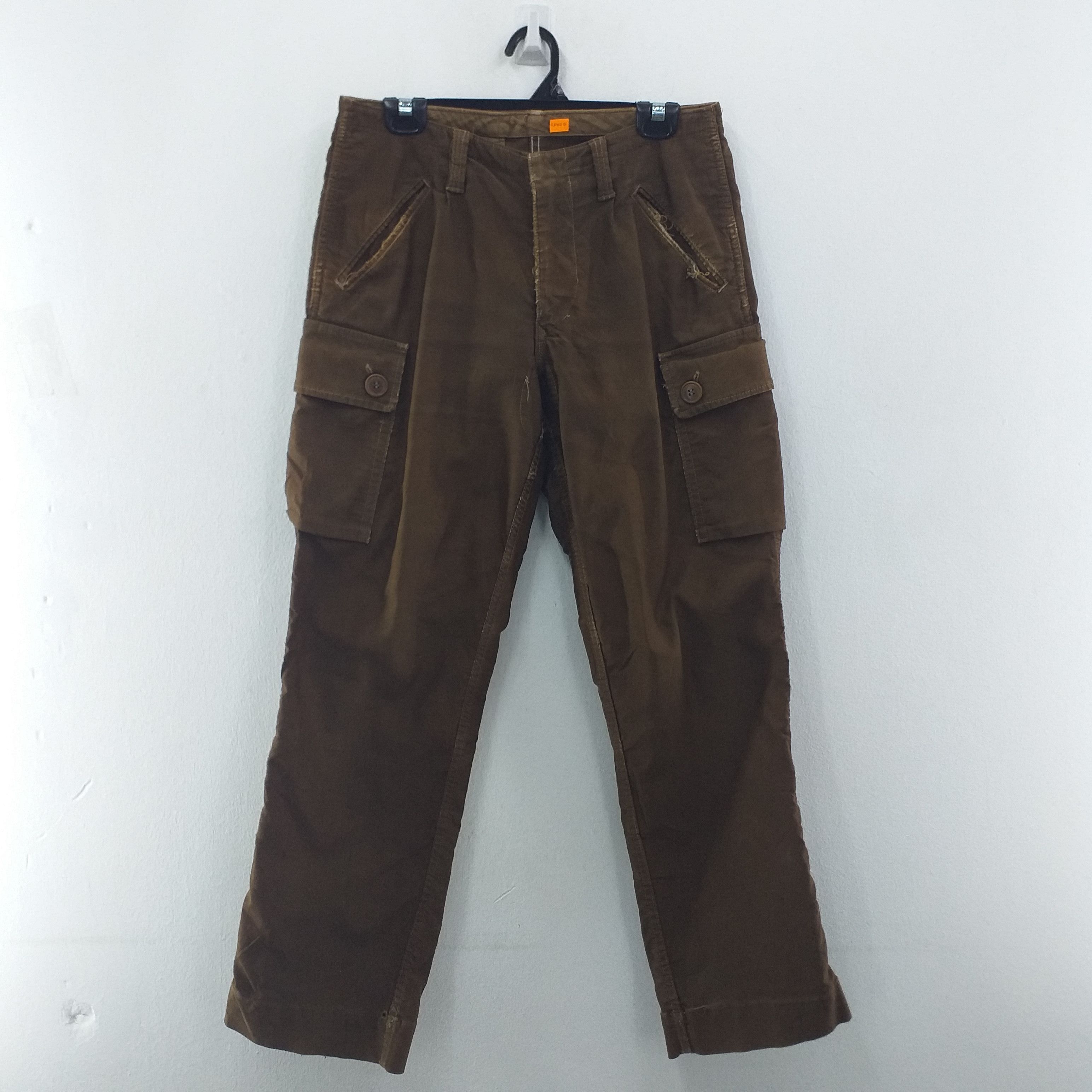 Japanese Brand HR Market Japanese Brand Cargo Pockets Pants 30 x 30 -CP026 Size US 30 / EU 46 - 1 Thumbnail