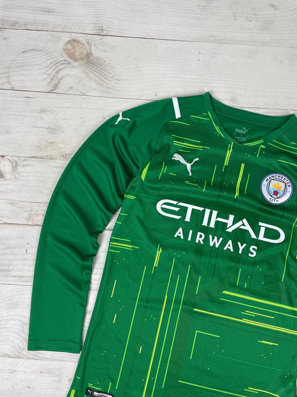Puma Puma Manchester City 2021 2022 Hart #1 Goalkeeper Jersey Size US S / EU 44-46 / 1 - 6 Thumbnail