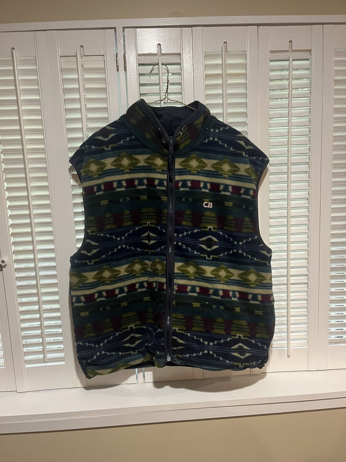 Vintage 90s Y2k Alpaca Style Vest / XL Size US XL / EU 56 / 4 - 1 Thumbnail