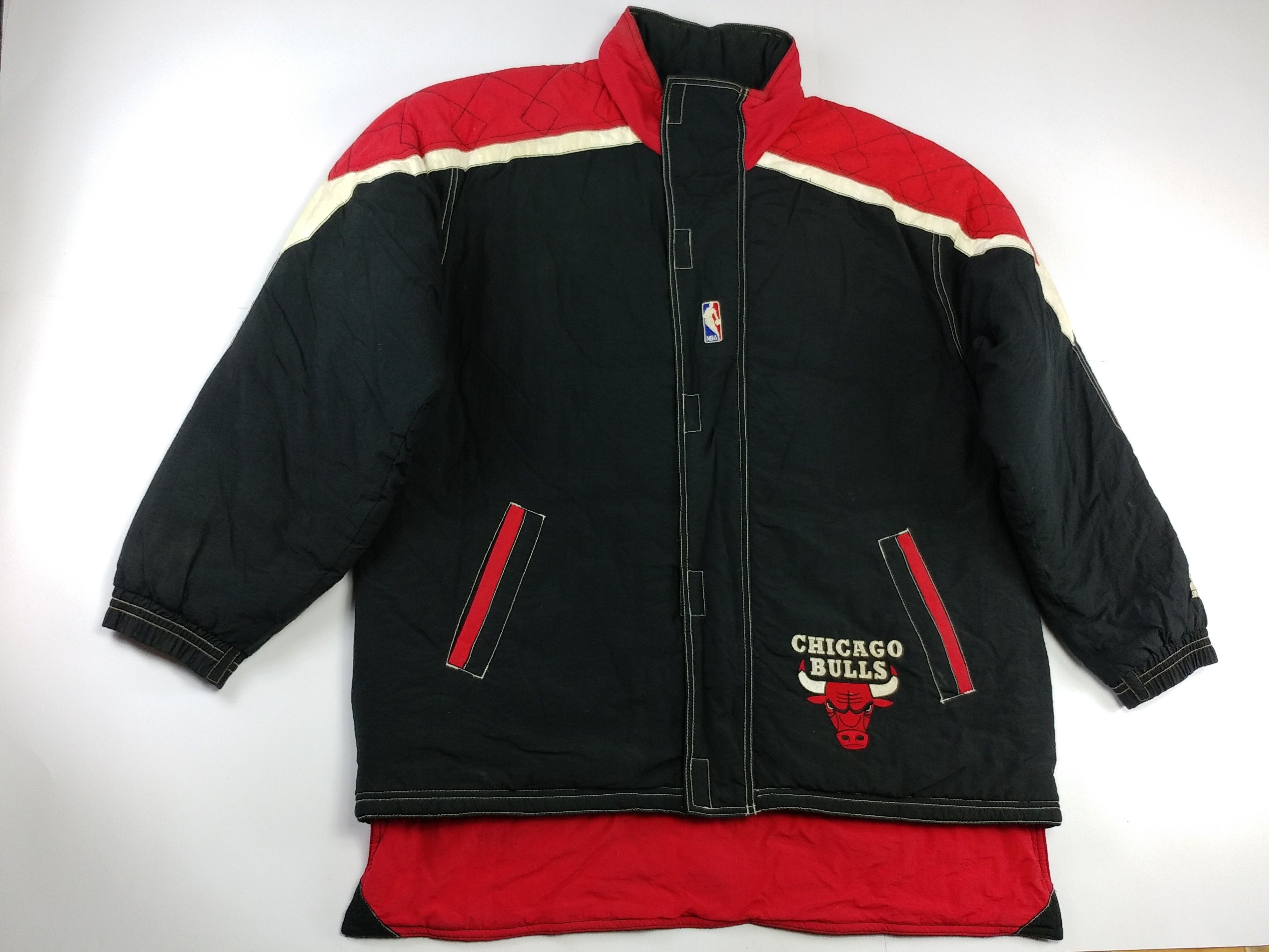 Starter NBA Chicago Bulls jacket, Starter basketball vintage 90s L Size US L / EU 52-54 / 3 - 8 Thumbnail