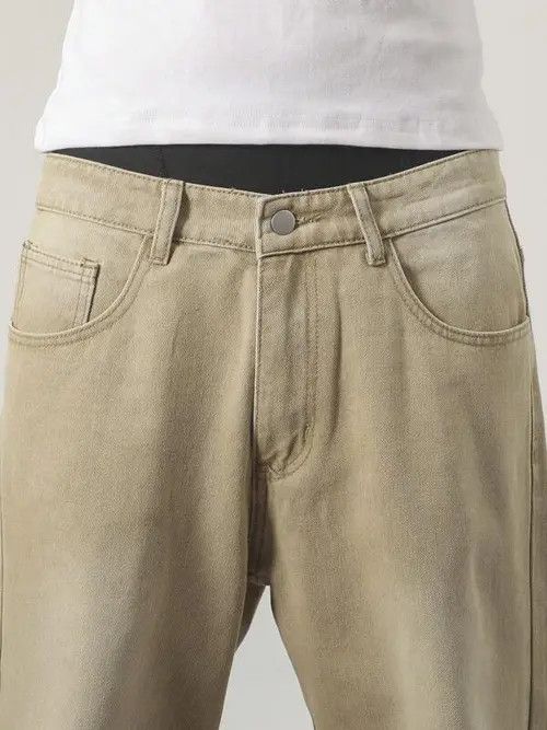 Jean Washed Baggy Denim Jeans Stacked Skate Size US 32 / EU 48 - 2 Thumbnail