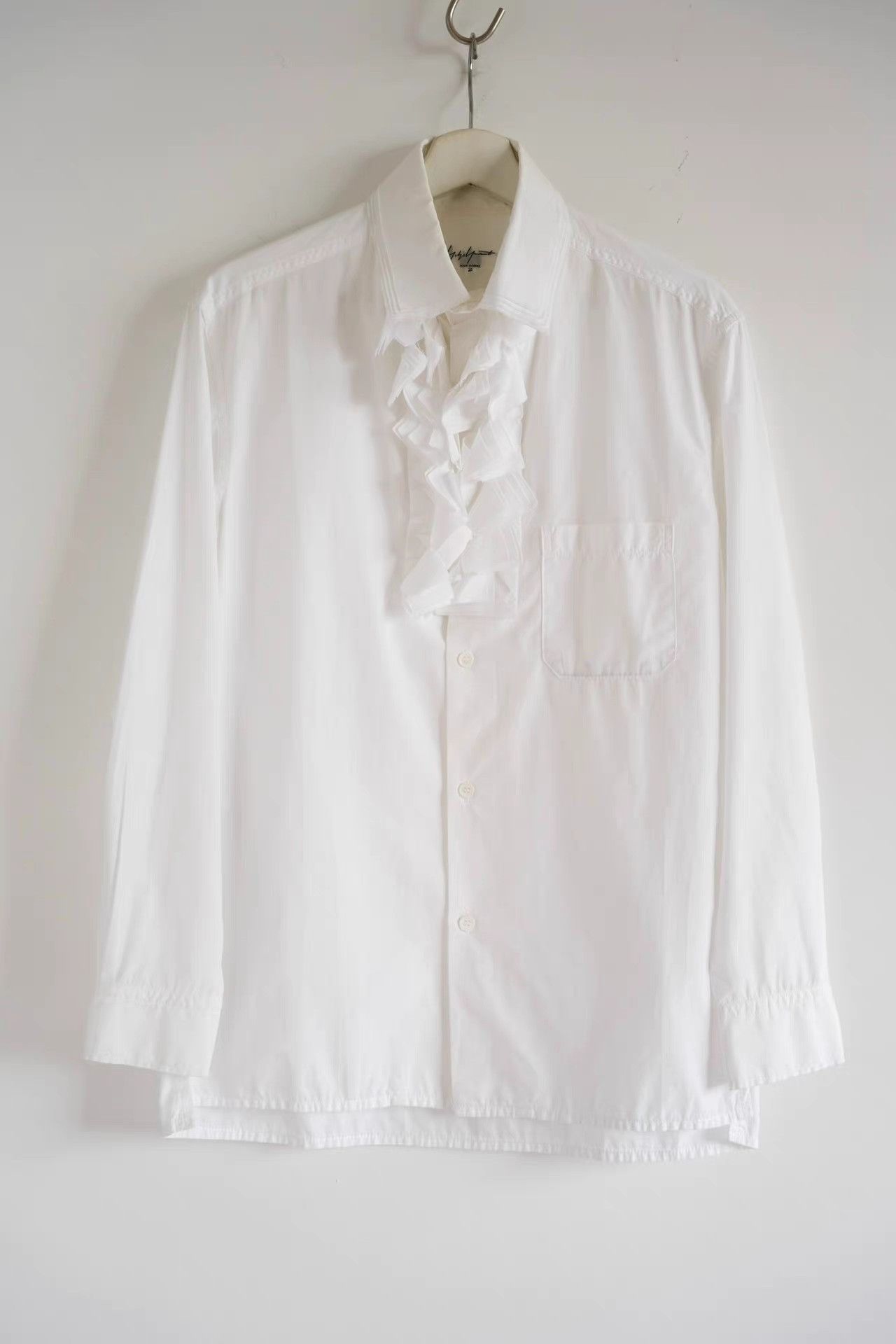 Yohji Yamamoto Yohji Yamamoto 15aw Original Triple Layer White Shirt K4 Size US M / EU 48-50 / 2 - 1 Thumbnail