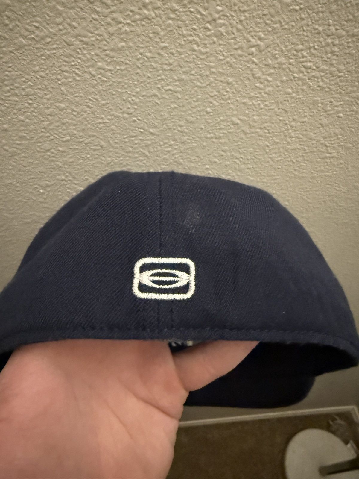 Playboi Carti Yvl fitted hat navy blue Size ONE SIZE - 2 Thumbnail