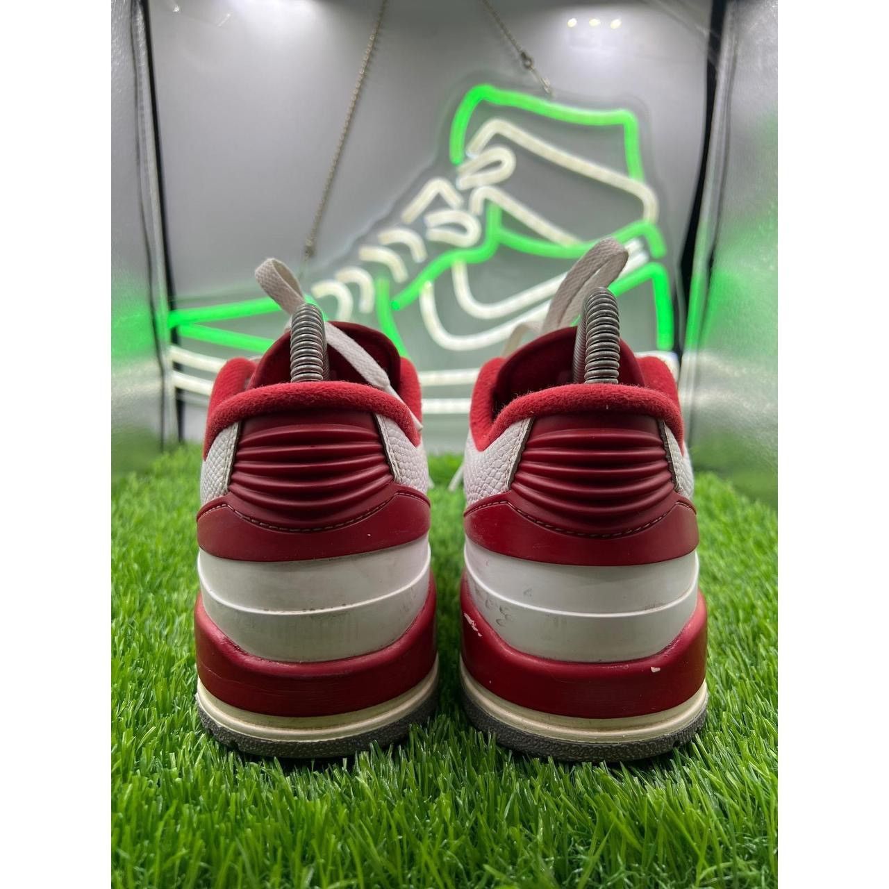 Jordan Brand Jordan 2 Retro Low Gym Red White Sneakers W7.5 Mens 6 Size US 6 / EU 39 - 5 Thumbnail