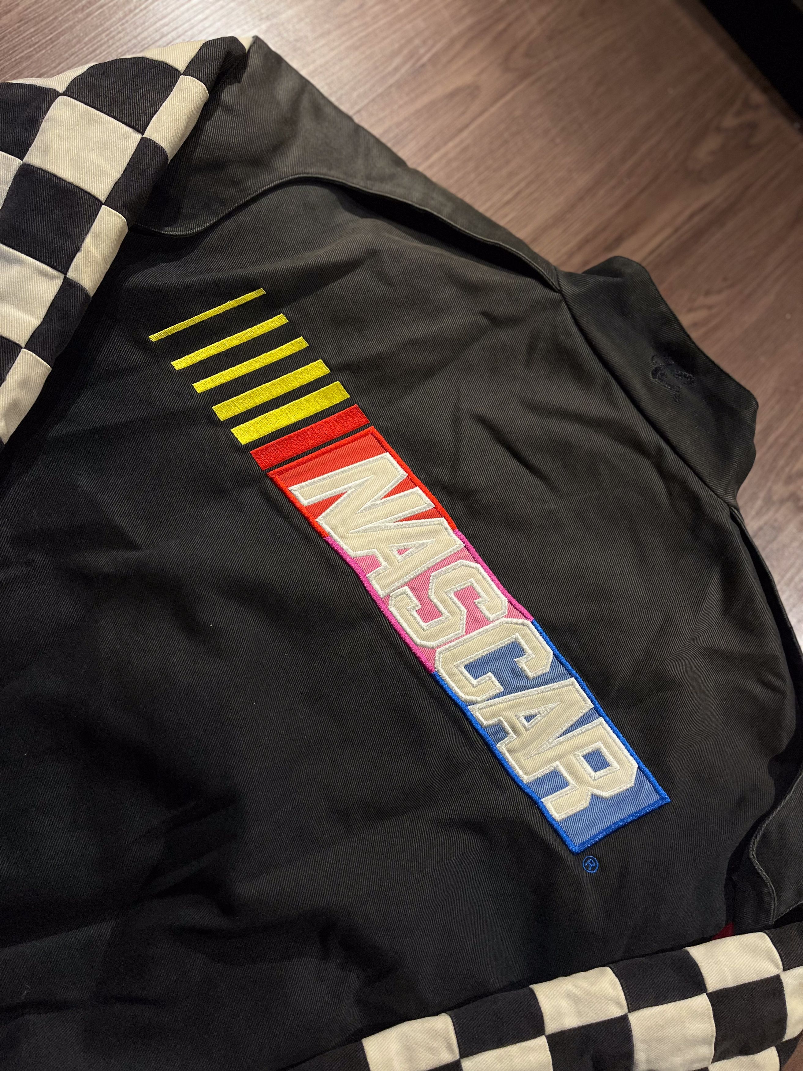 Chase Authentics 1995 NASCAR Big Logo Racing Jacket by Chase Authentics Size US XL / EU 56 / 4 - 7 Thumbnail