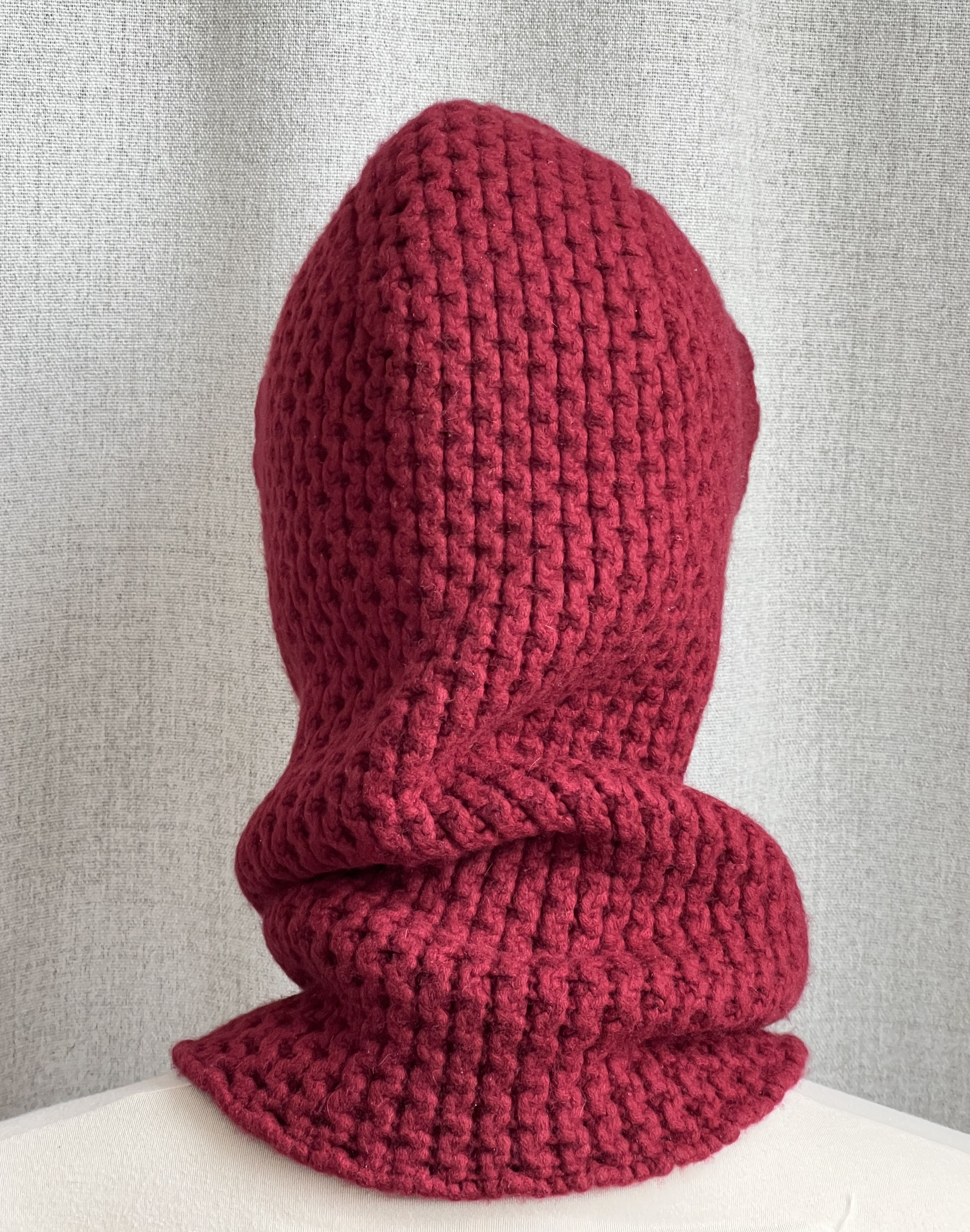 Dolce & Gabbana Rare Vintage 00s Dolce Gabbana Cashmere Balaclava Hood Size ONE SIZE - 5 Thumbnail