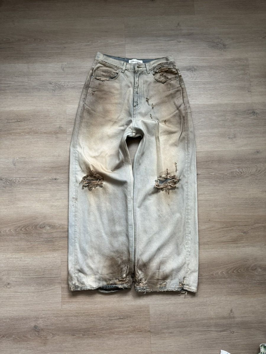 lildenimjean Lil Ragged Jean バギージーンズ34