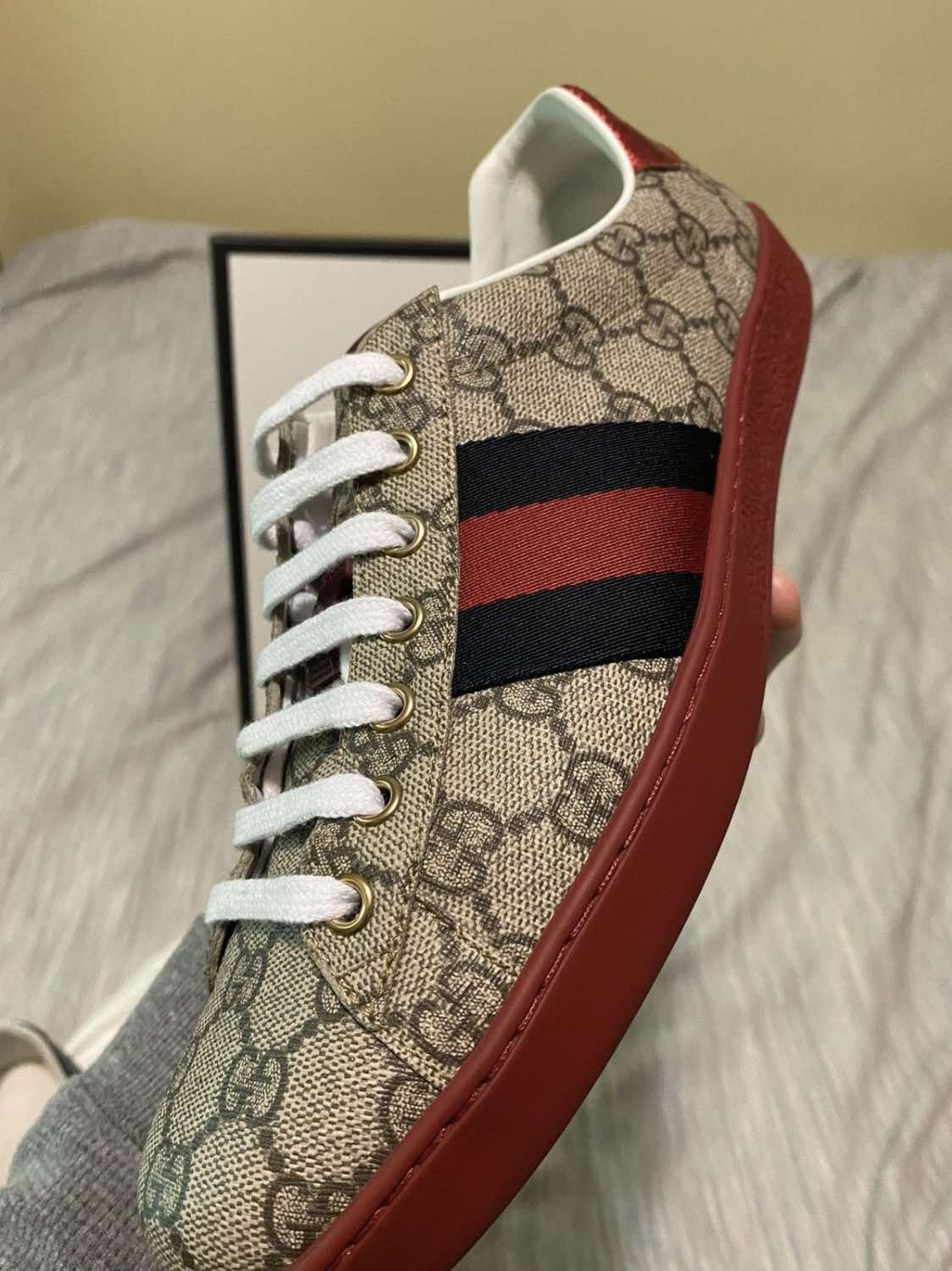 Gucci Gucci GG Supreme New Ace Sneakers Size US 9 / EU 42 - 7 Thumbnail