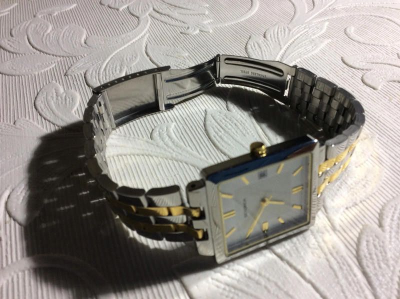 Designer Sekonda men's white dial two tone stainless steel bracelet Size ONE SIZE - 4 Thumbnail