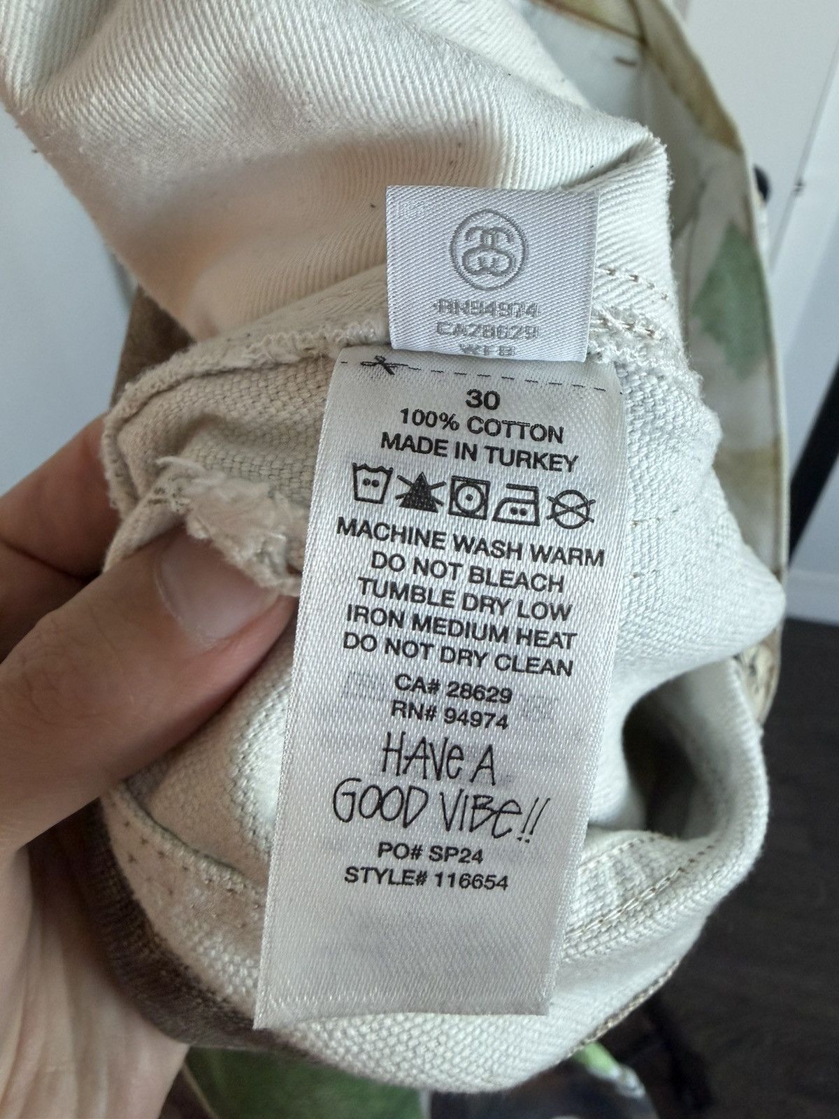 Stussy Stussy Canvas Work Pant Baja Print Carpenter - Rare Piece Size US 30 / EU 46 - 9 Thumbnail