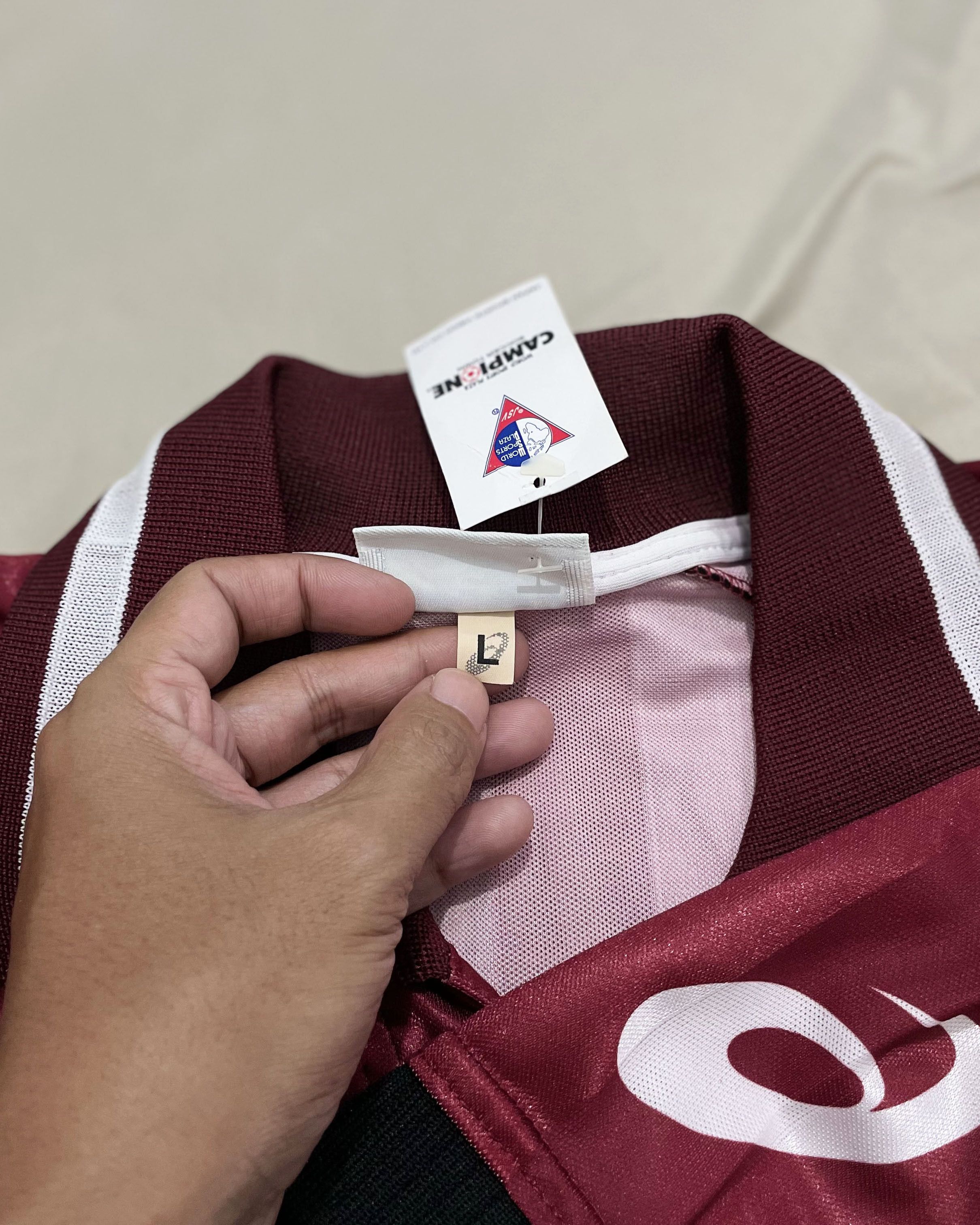 Asics Reggina Home Kit 2002 2003 Size US L / EU 52-54 / 3 - 6 Thumbnail